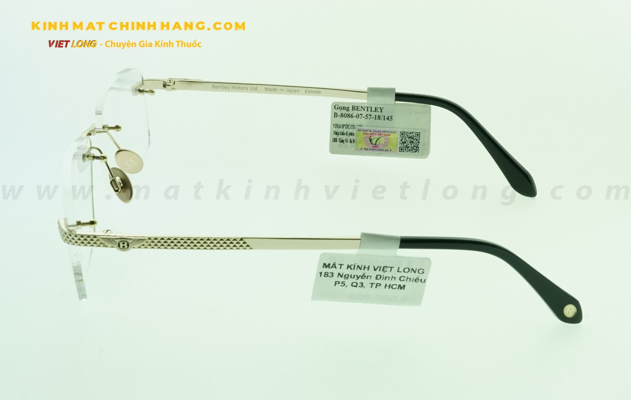 GỌNG KÍNH BENTLEY B-8086-C07 57-18