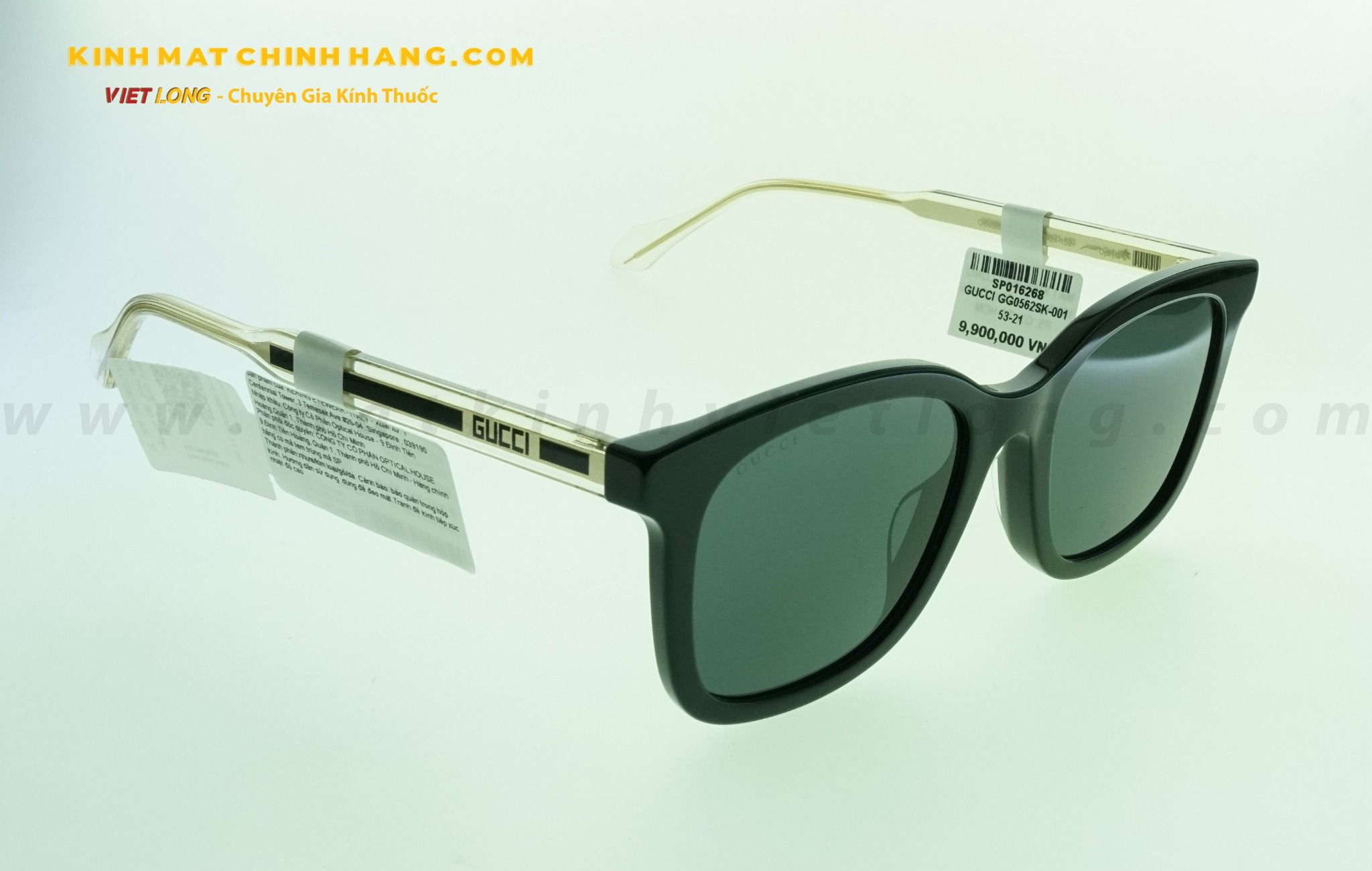  KÍNH MÁT GUCCI GG0562SK-001 53-21 