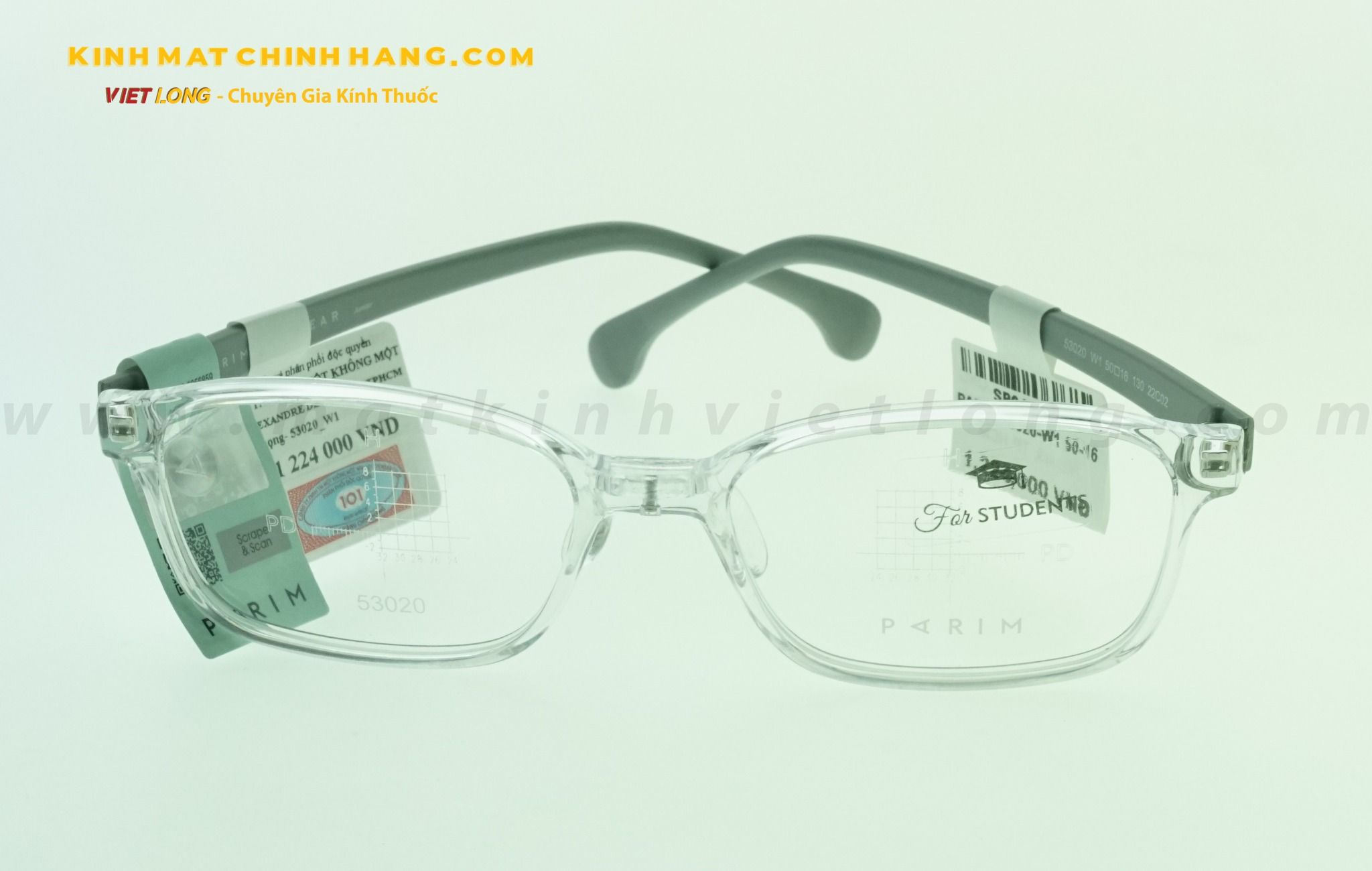 GỌNG KÍNH PARIM 53020-W1 50-16