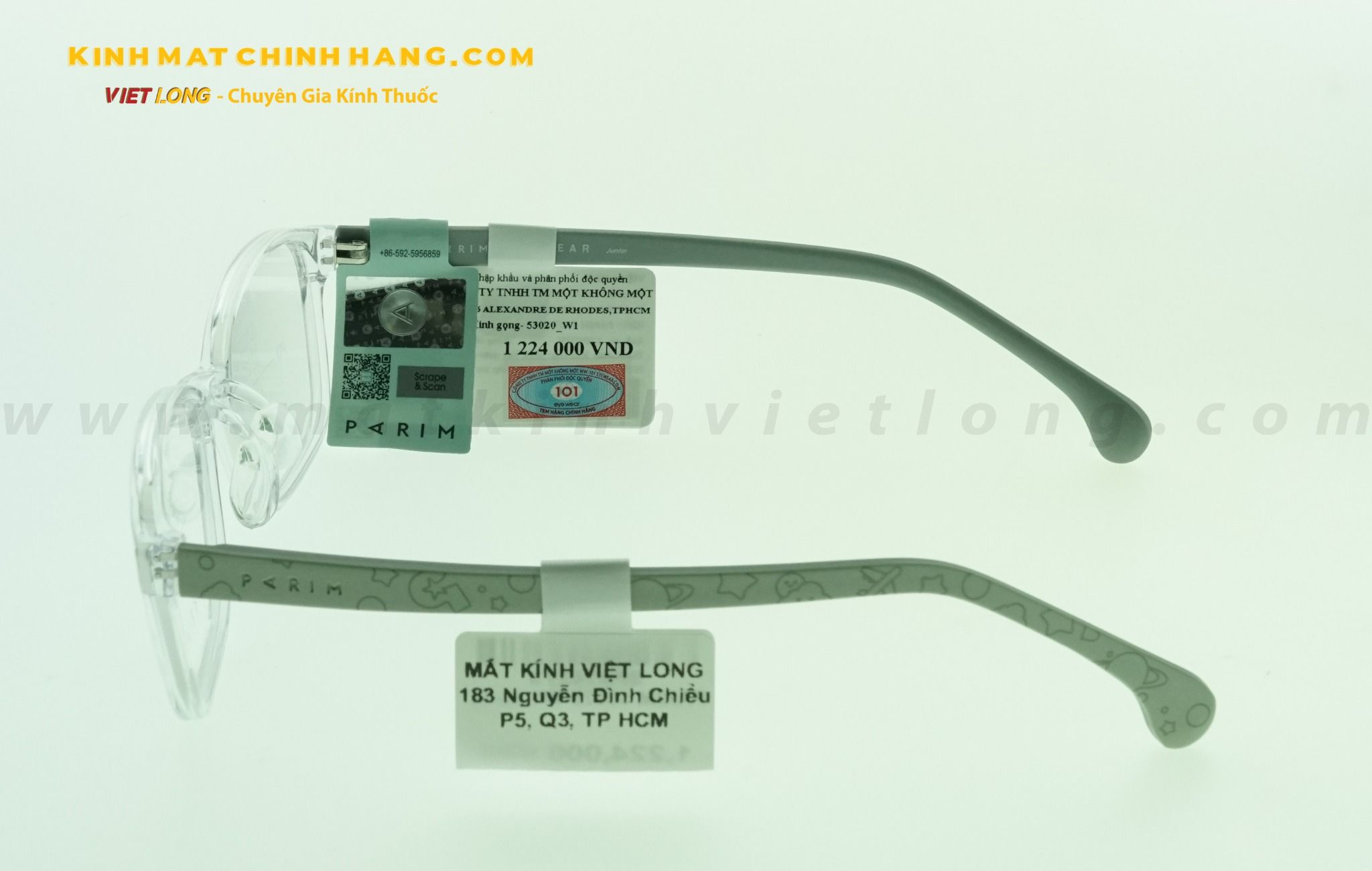 GỌNG KÍNH PARIM 53020-W1 50-16