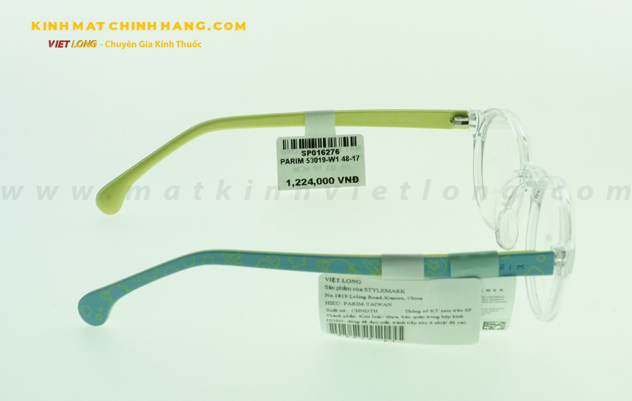 GỌNG KÍNH PARIM 53019-W1 48-17