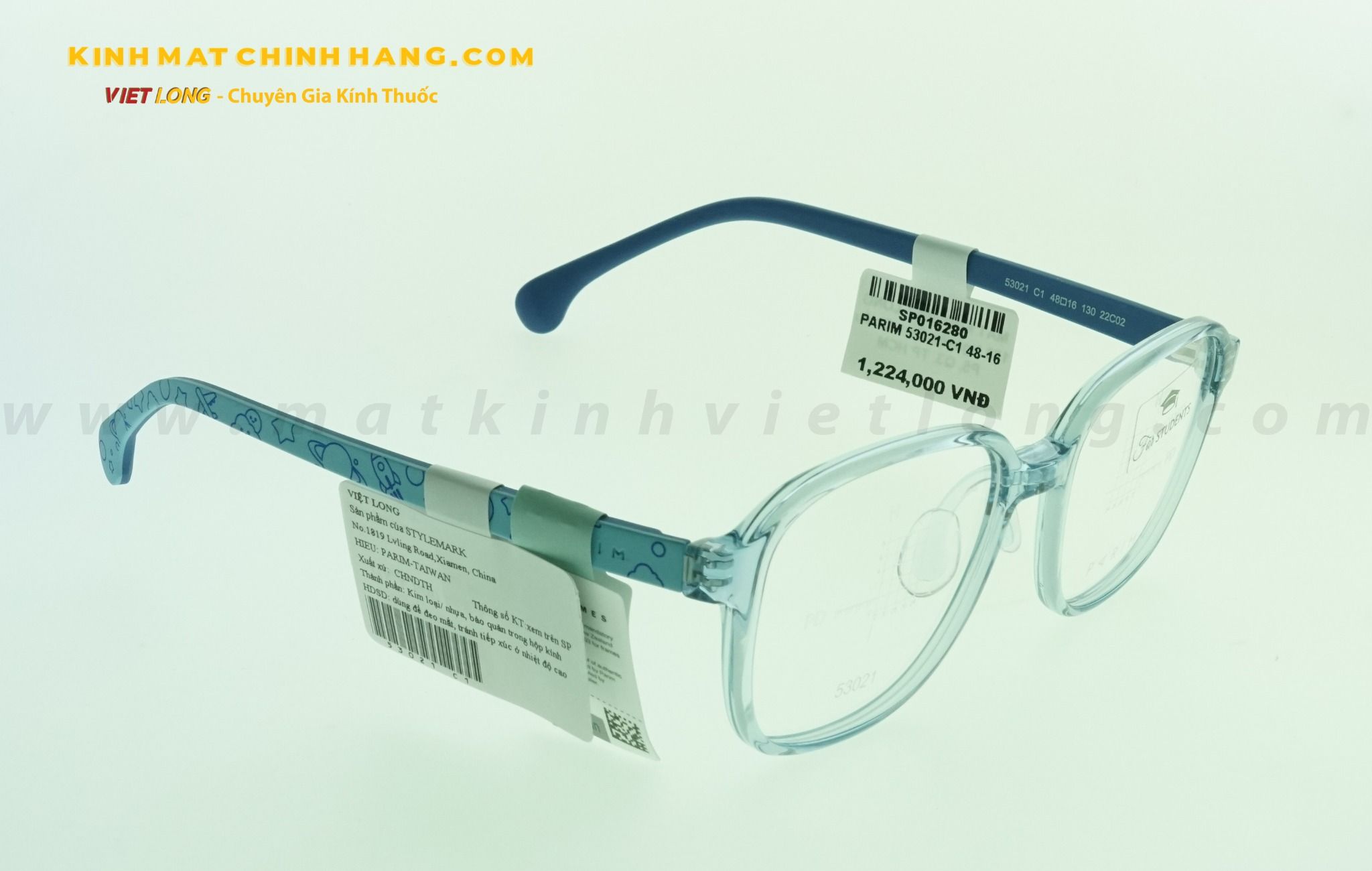 GỌNG KÍNH PARIM 53021-C1 48-16