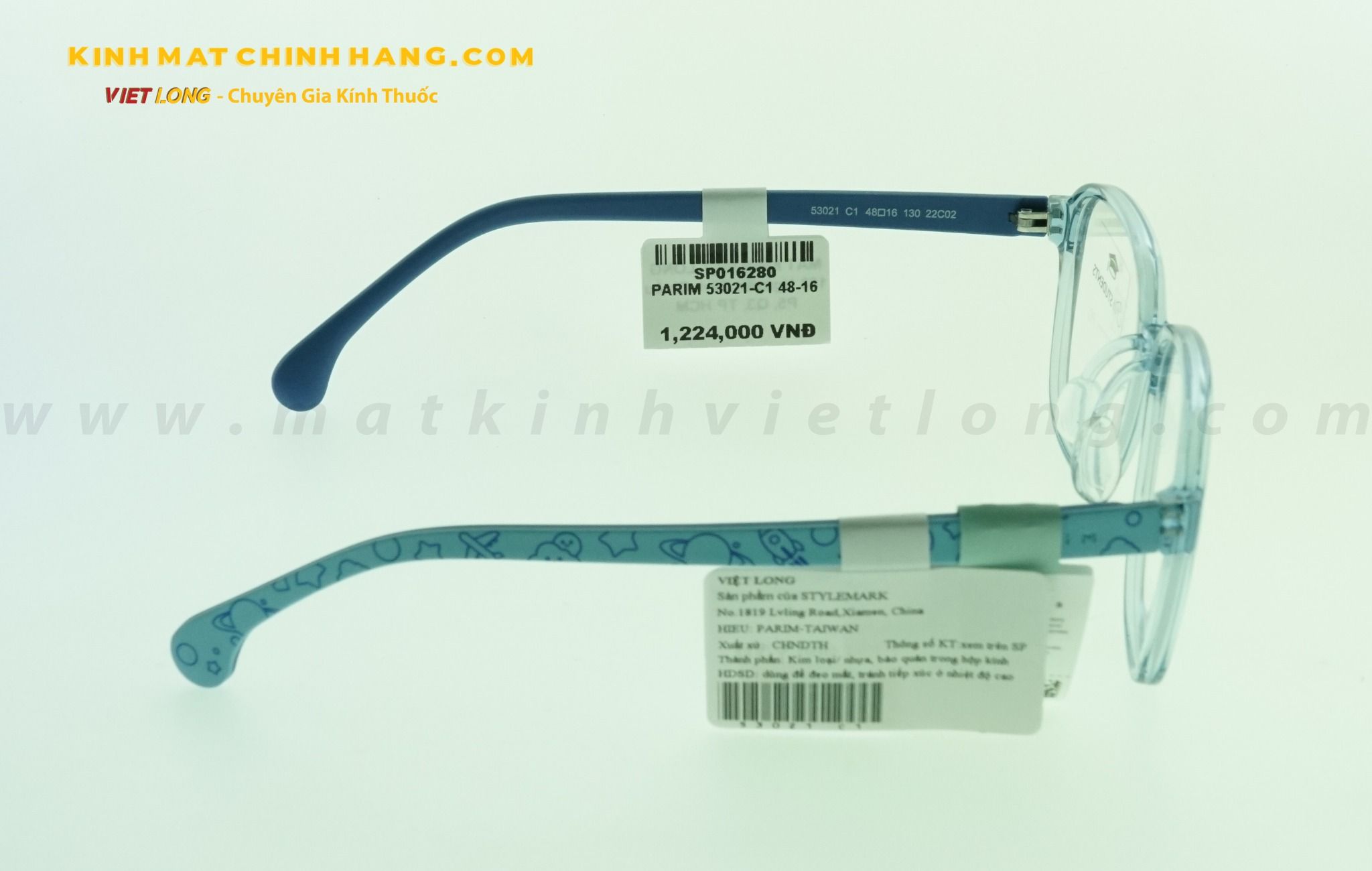 GỌNG KÍNH PARIM 53021-C1 48-16