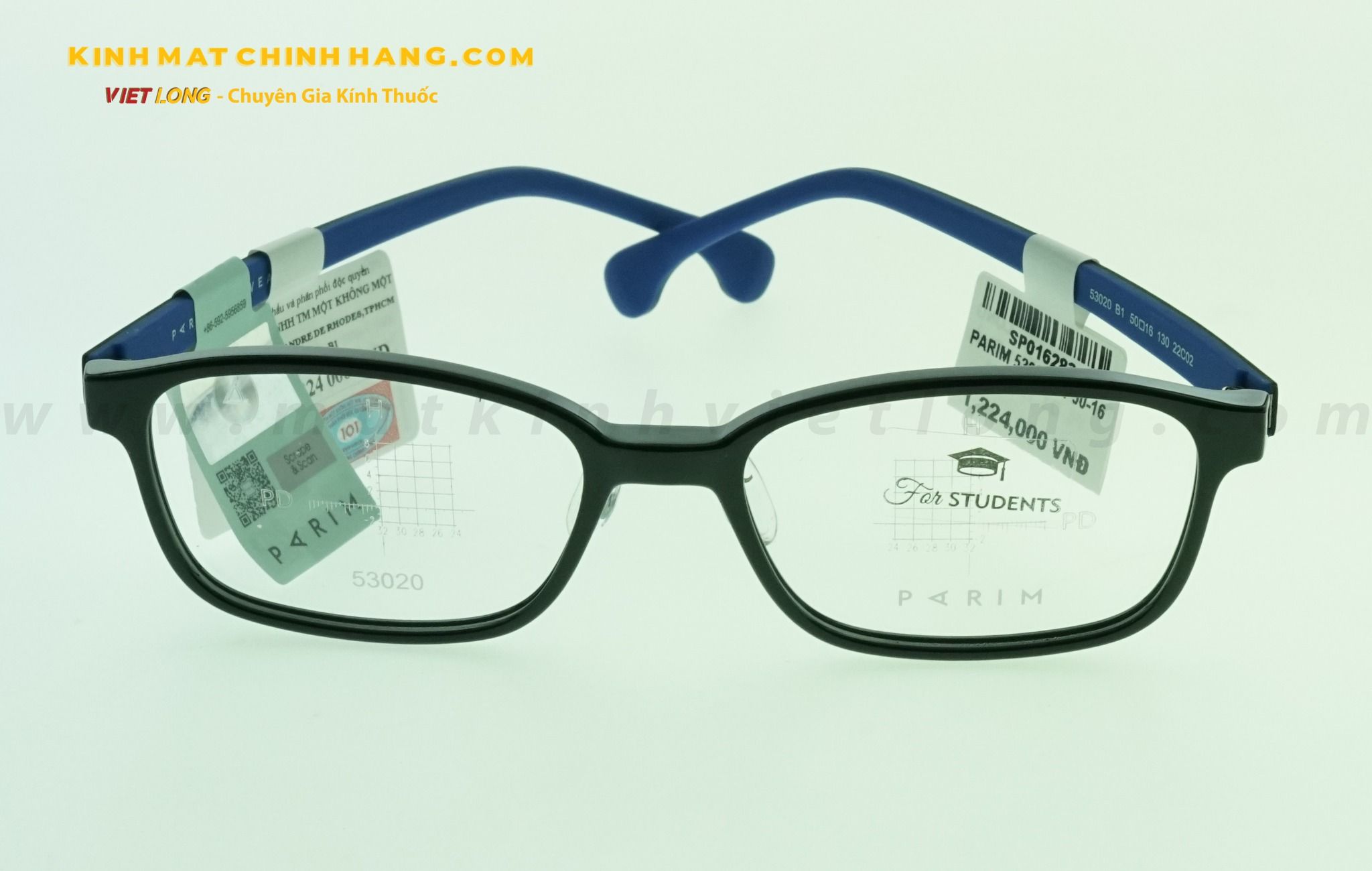 GỌNG KÍNH PARIM 53020-B1 50-16