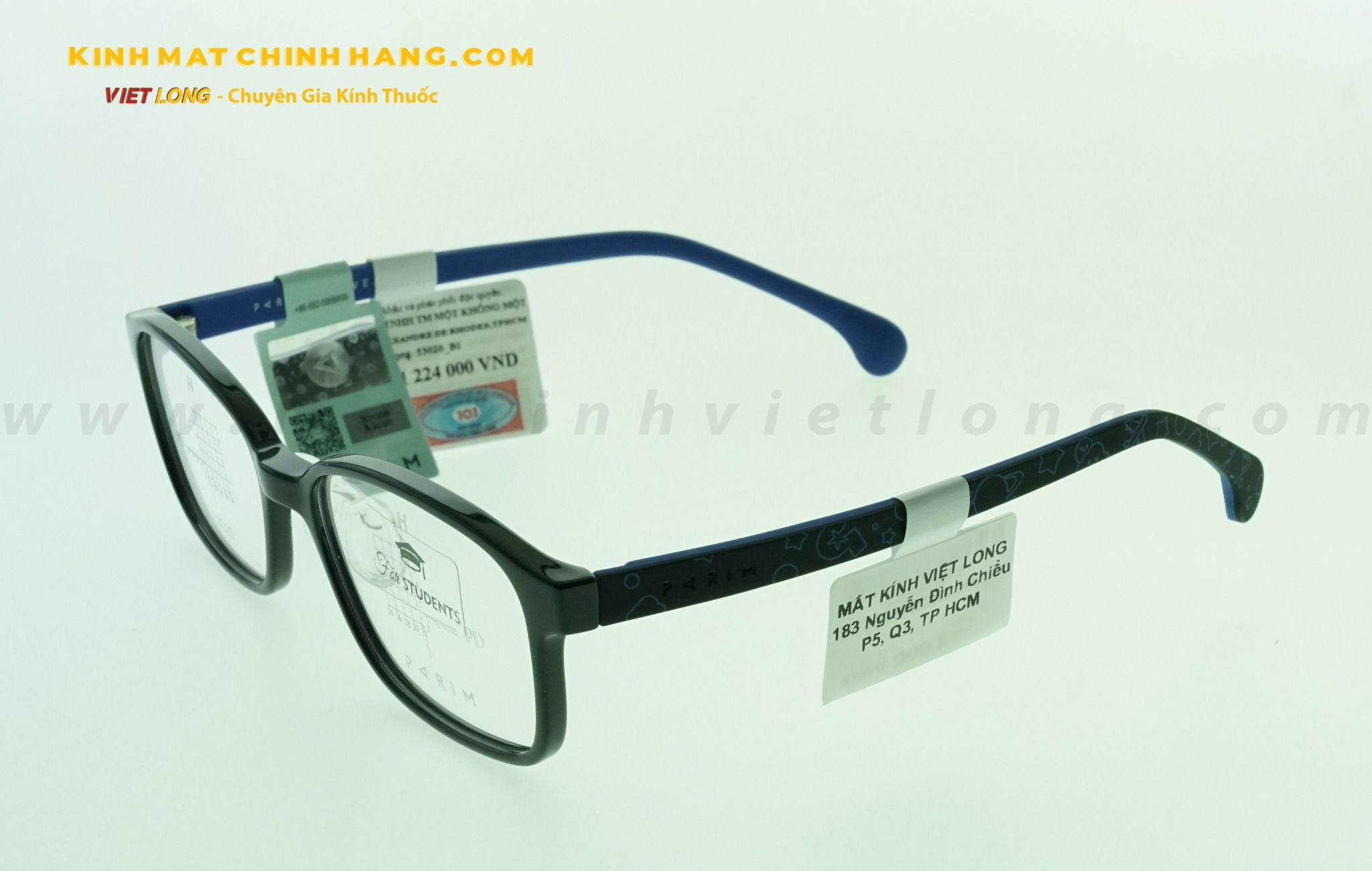 GỌNG KÍNH PARIM 53020-B1 50-16