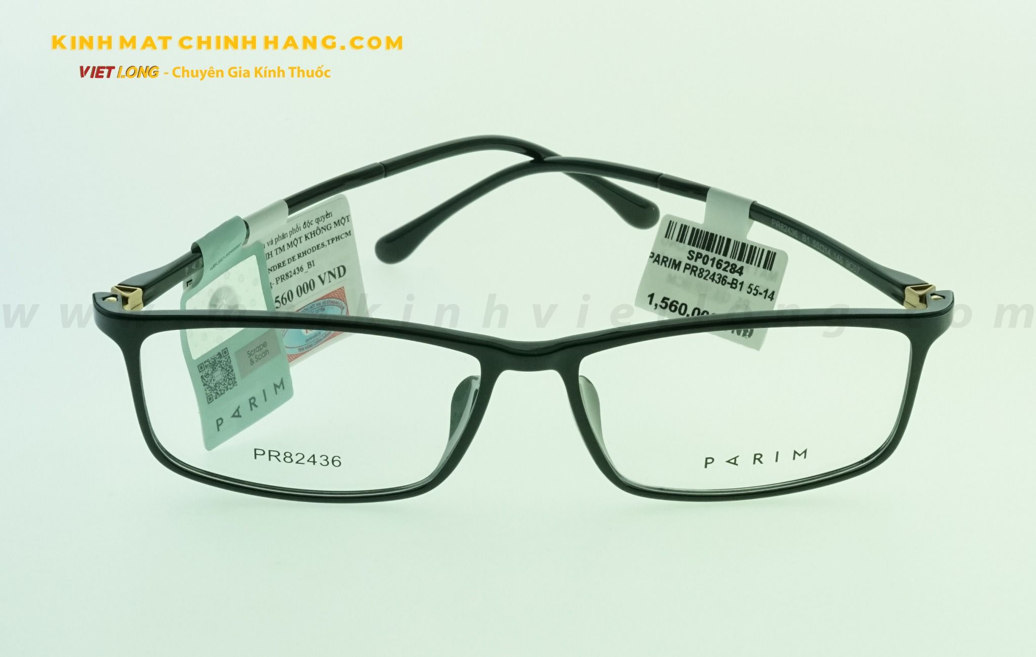 GỌNG KÍNH PARIM PR82436-B1 55-14