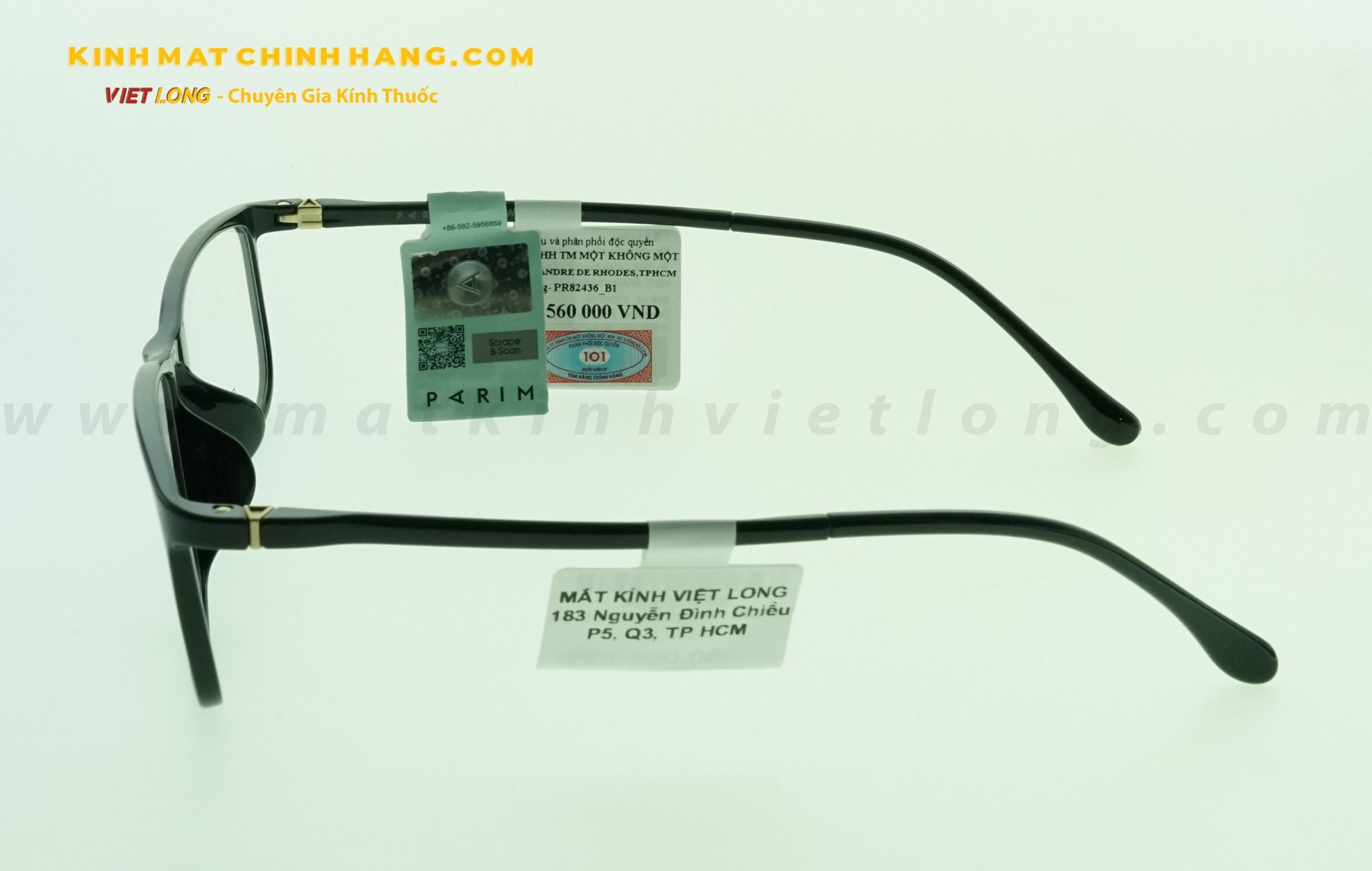 GỌNG KÍNH PARIM PR82436-B1 55-14