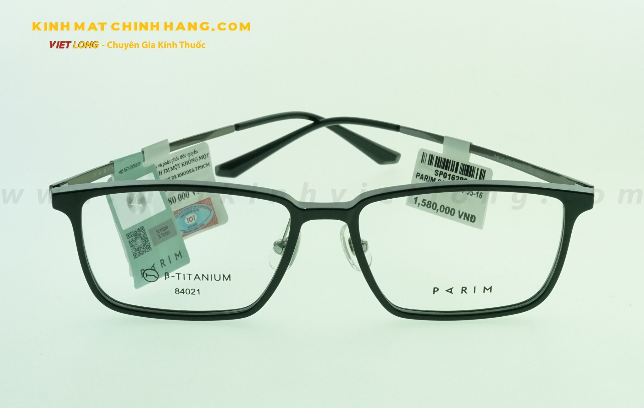 GỌNG KÍNH PARIM 84021-B1 55-16