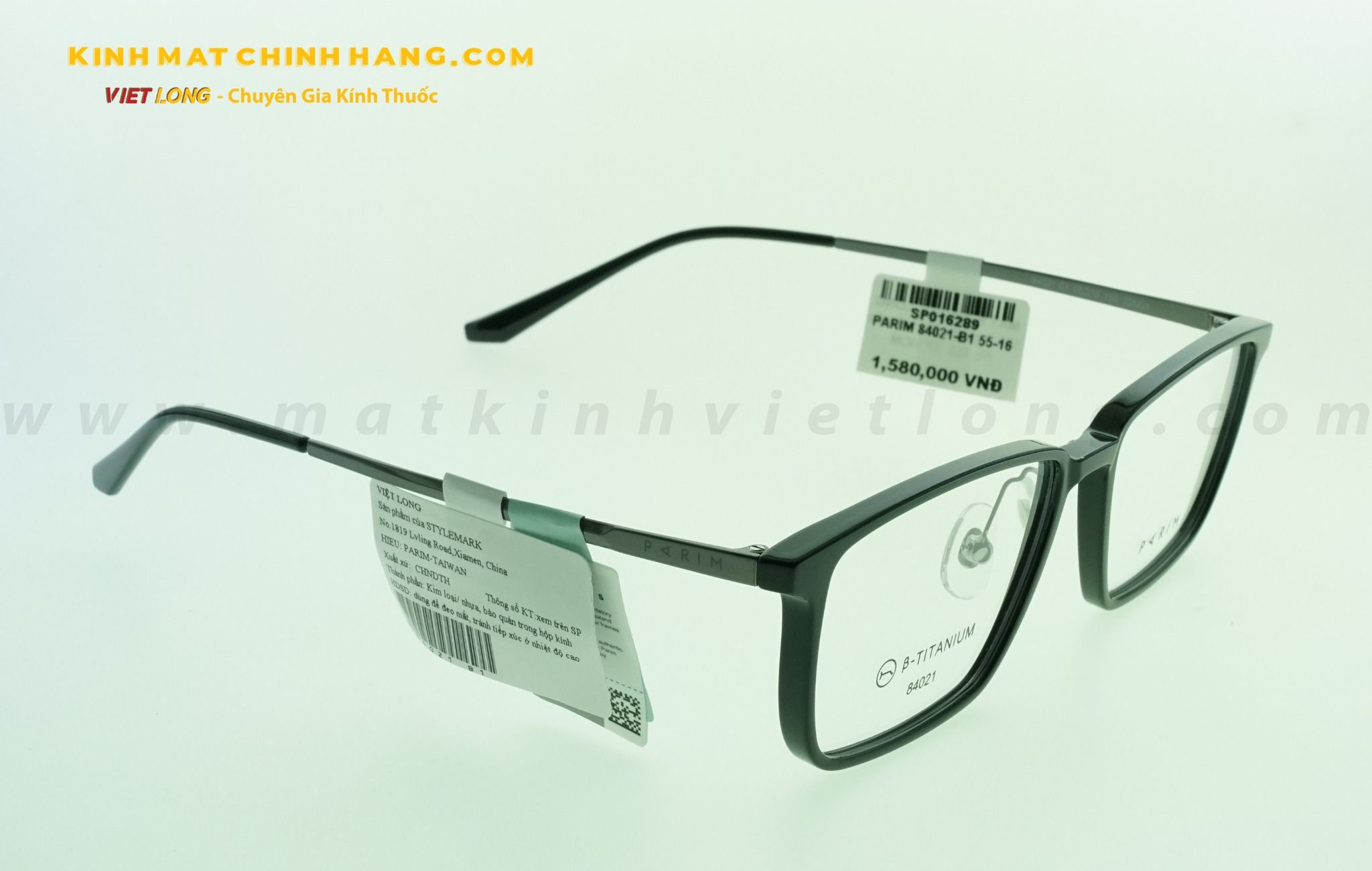 GỌNG KÍNH PARIM 84021-B1 55-16