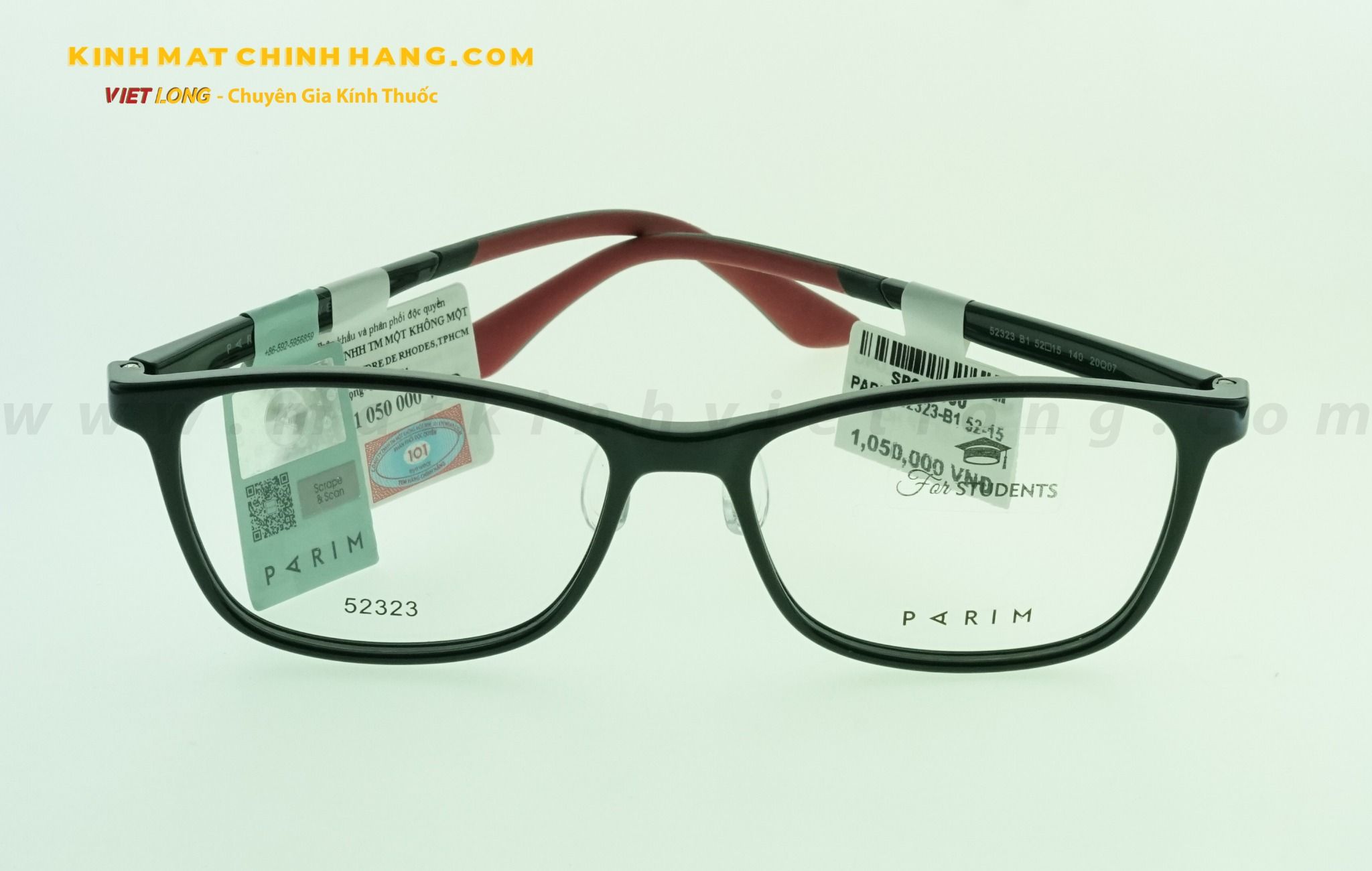 GỌNG KÍNH PARIM 52323-B1 52-15