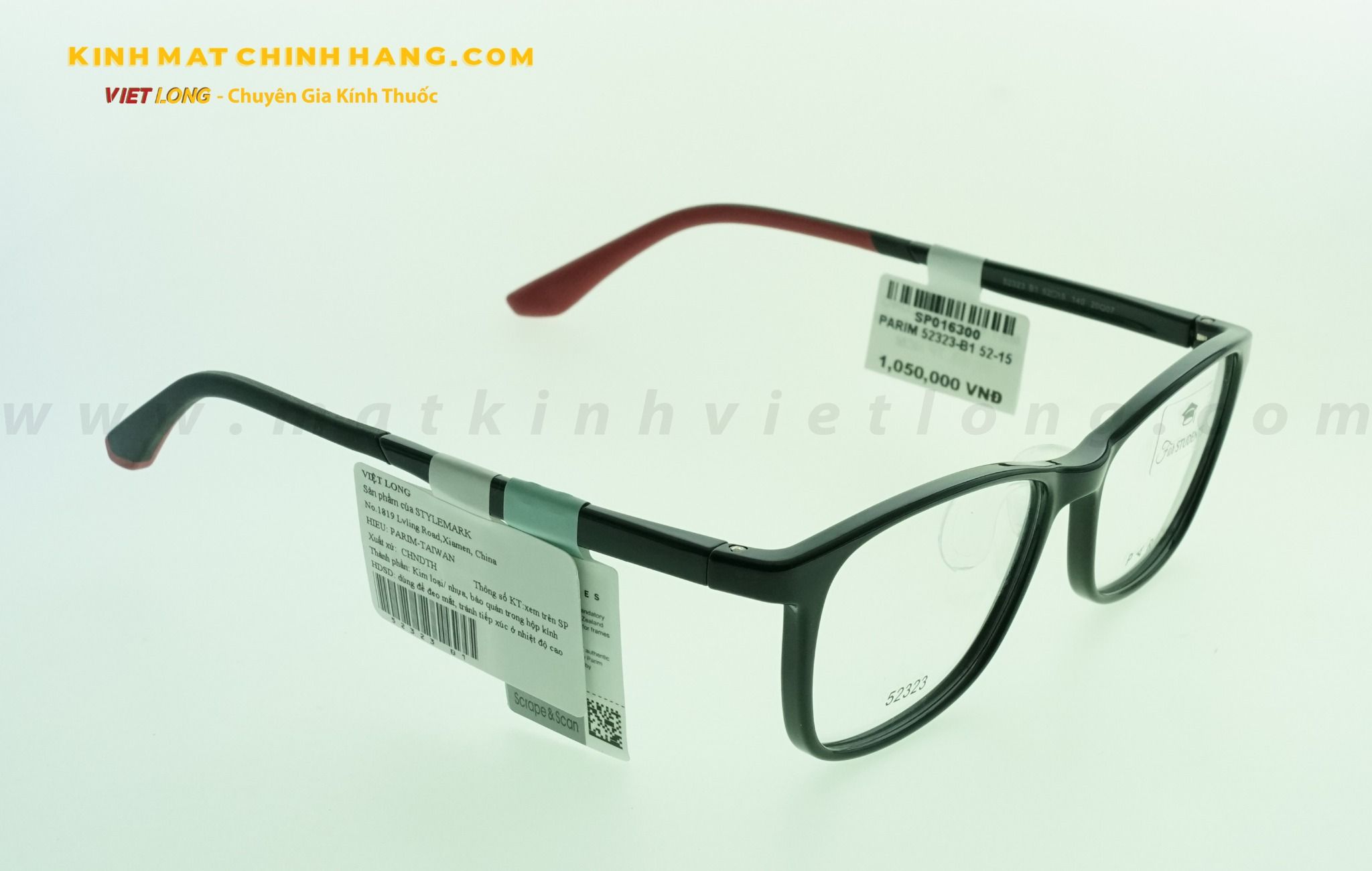 GỌNG KÍNH PARIM 52323-B1 52-15