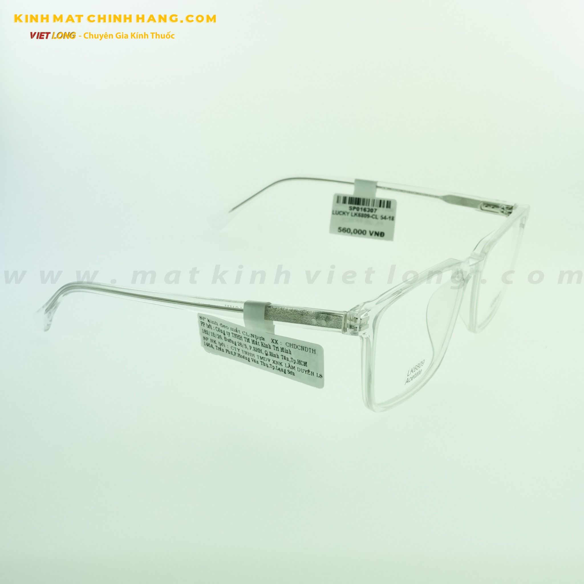 GỌNG KÍNH LUCKY LK6809-CL 54-18