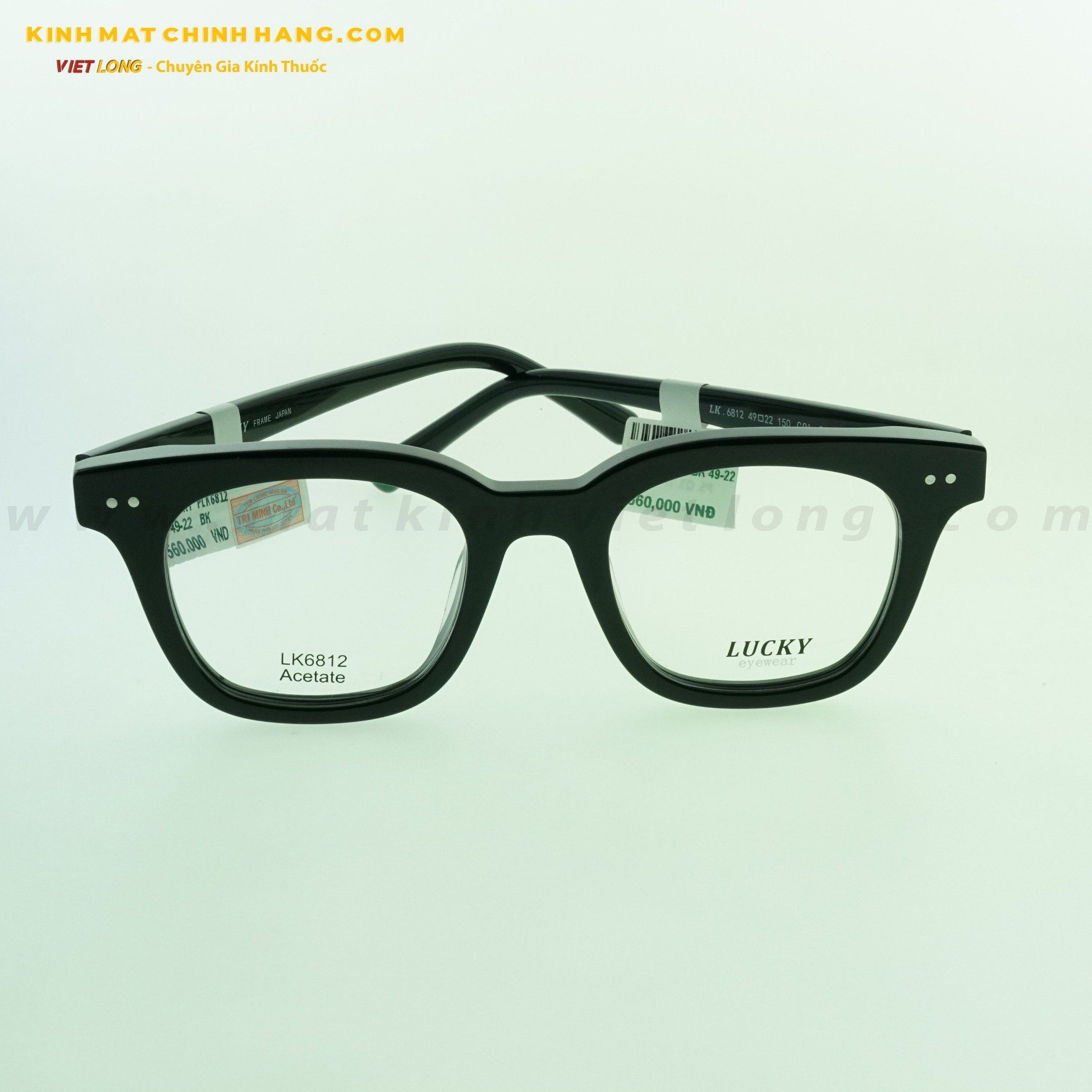 GỌNG KÍNH LUCKY LK6812-BK 49-22