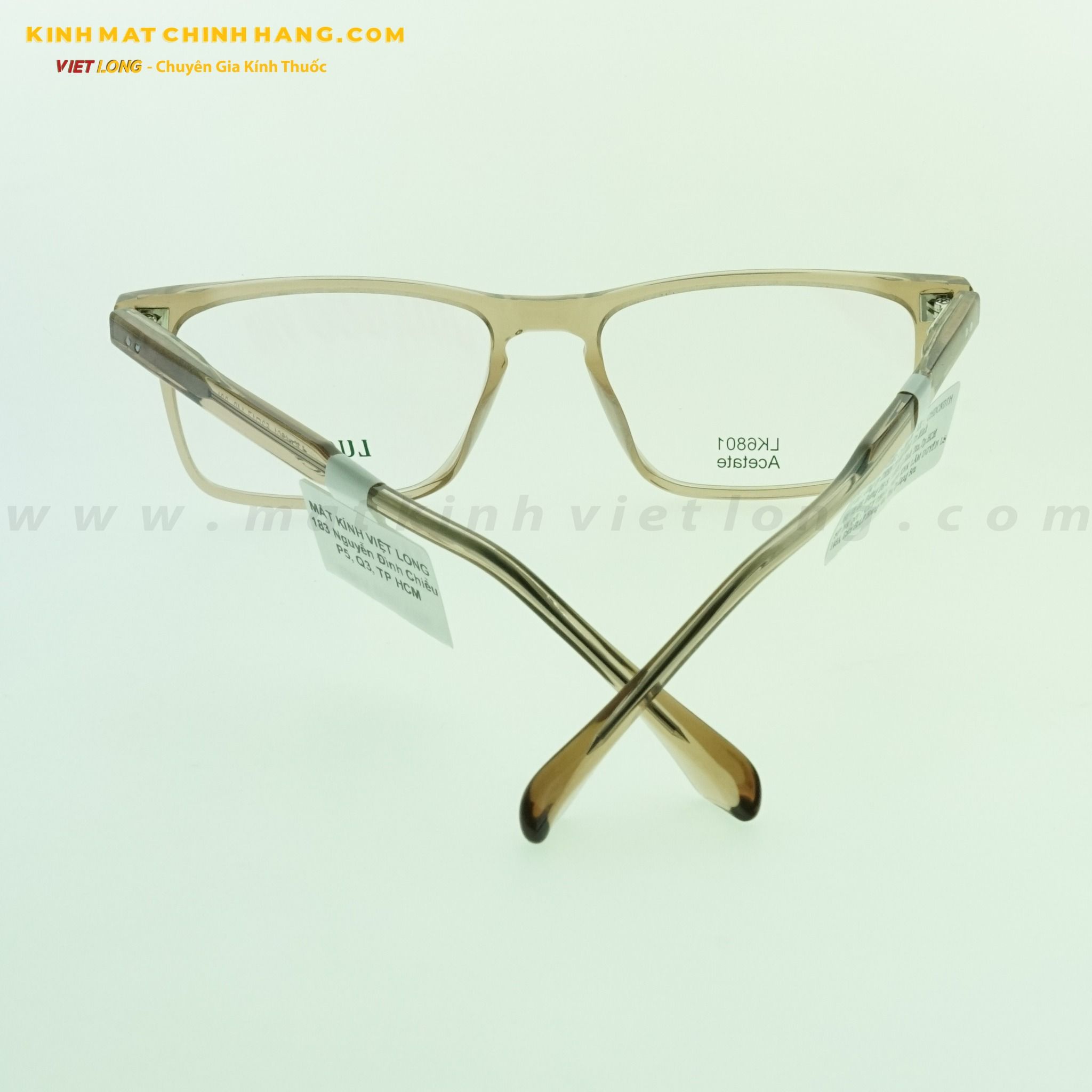 GỌNG KÍNH LUCKY LK6801-LBR 53-17
