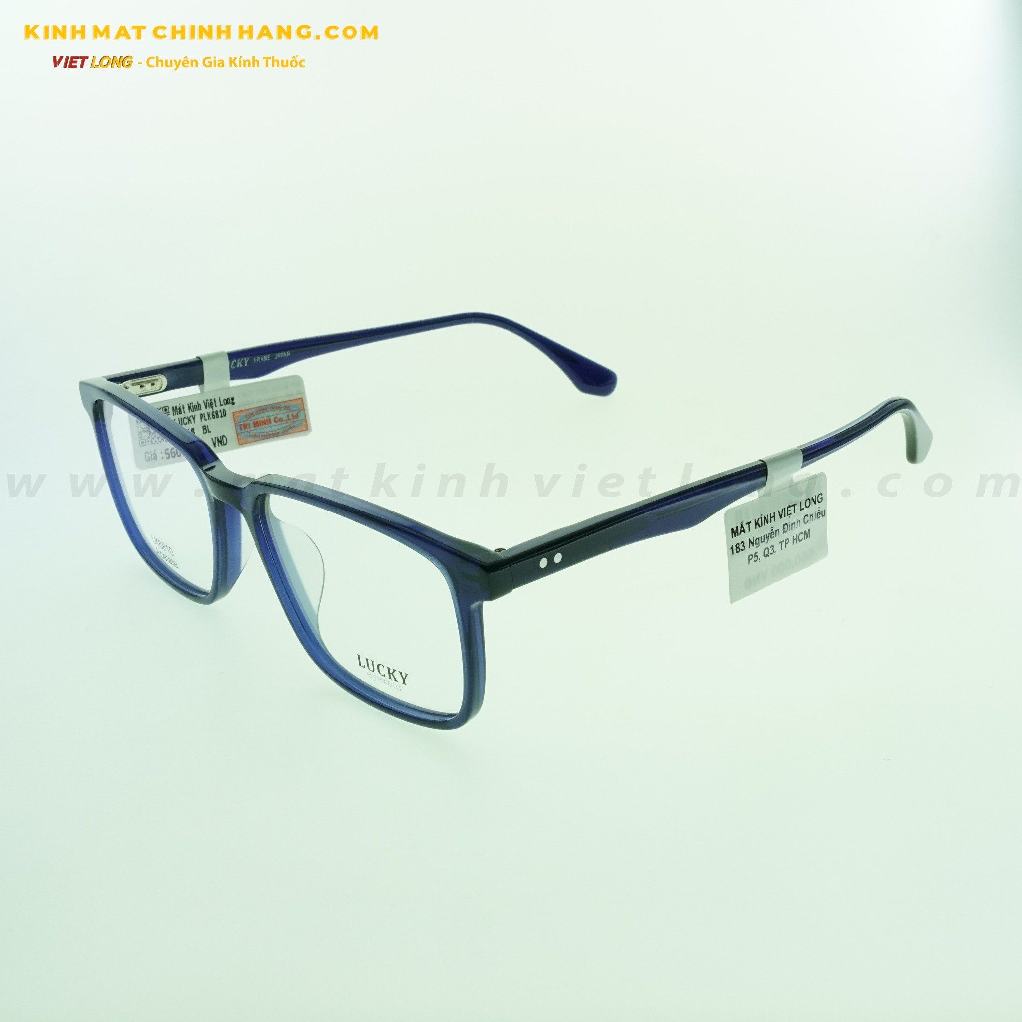 GỌNG KÍNH LUCKY LK6810-BL 55-18
