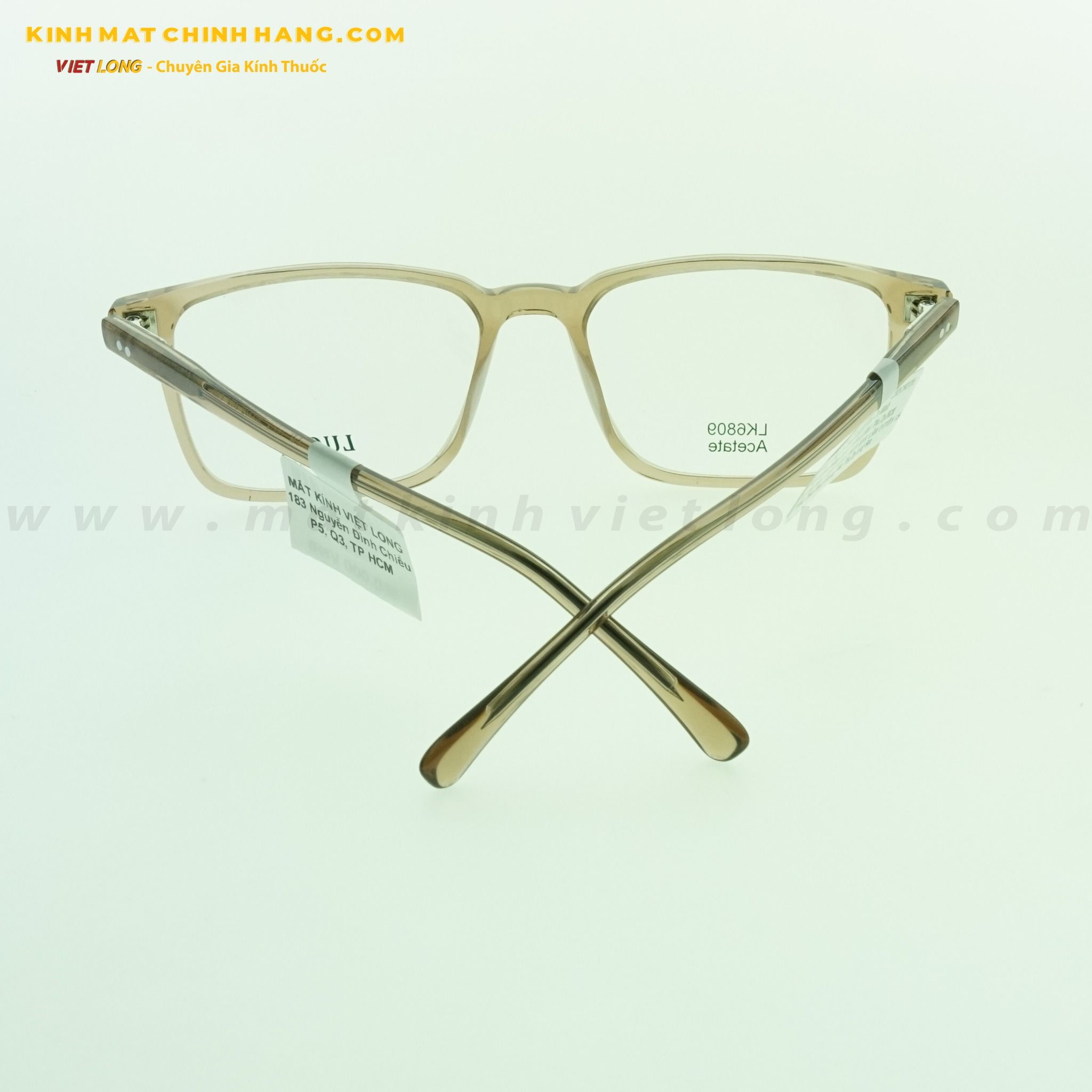 GỌNG KÍNH LUCKY LK6809-LBR 54-18