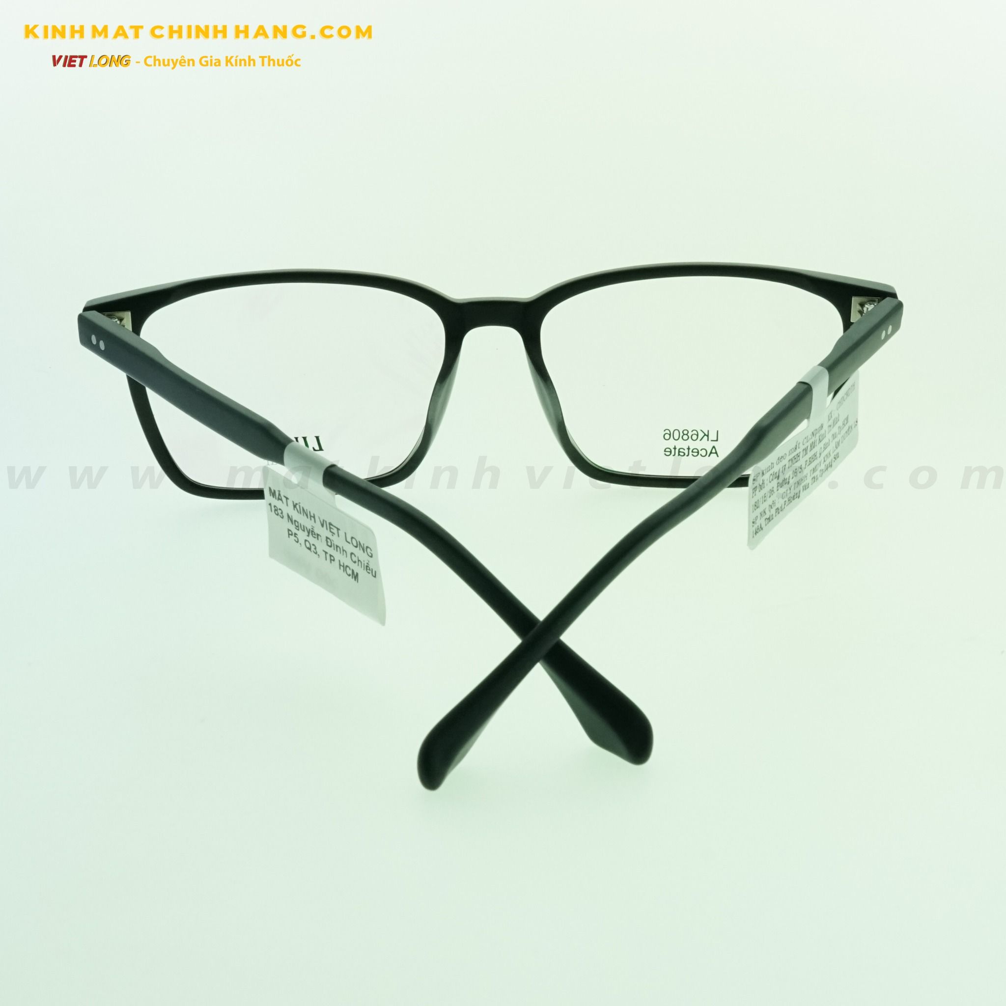 GỌNG KÍNH LUCKY LK6806-MBK 57-17