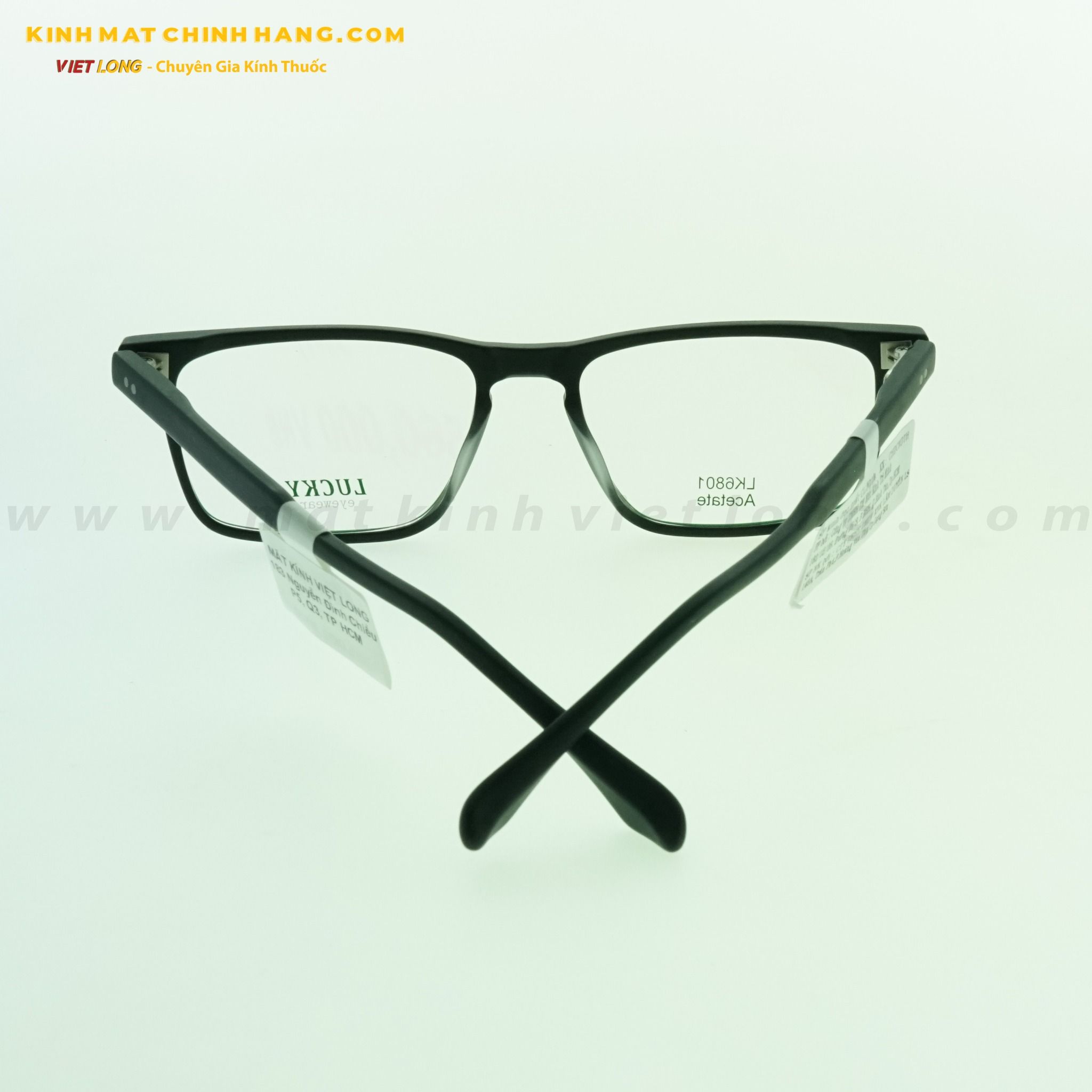 GỌNG KÍNH LUCKY LK6801-MBK 53-17