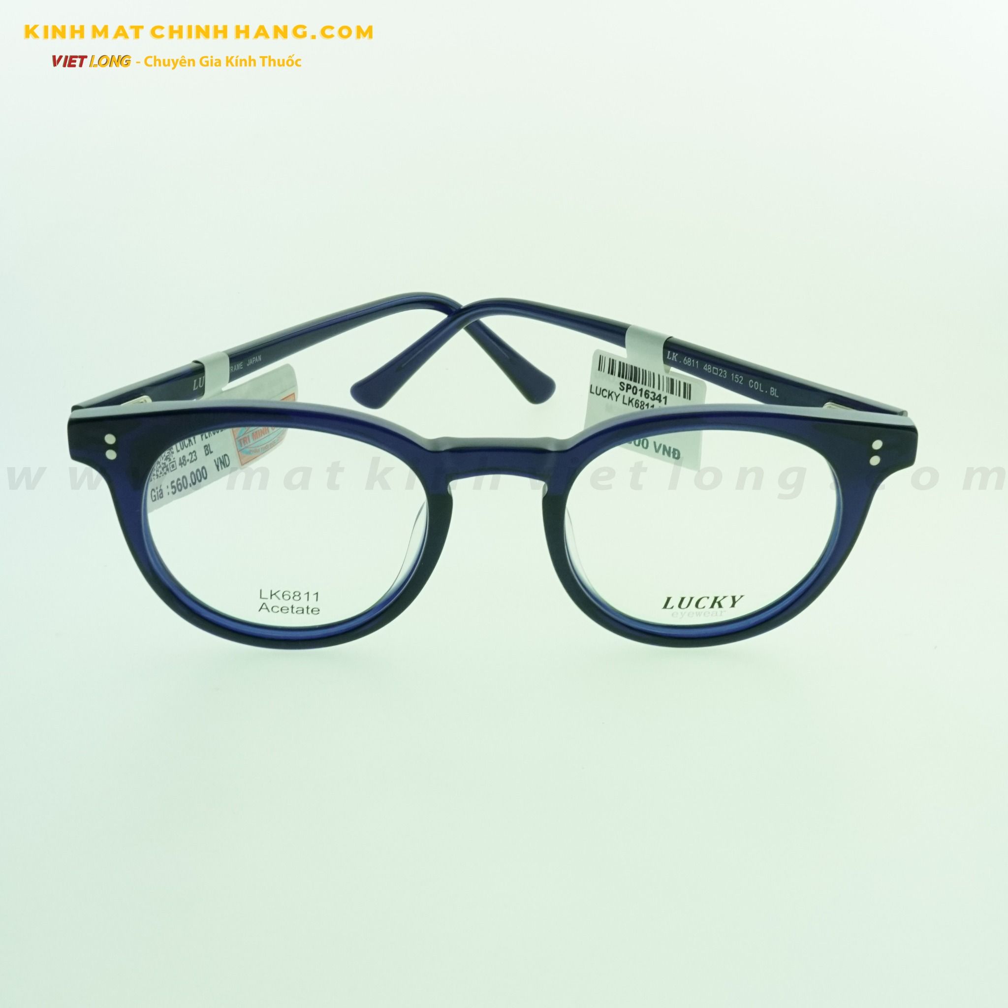 GỌNG KÍNH LUCKY LK6811-BL 48-23