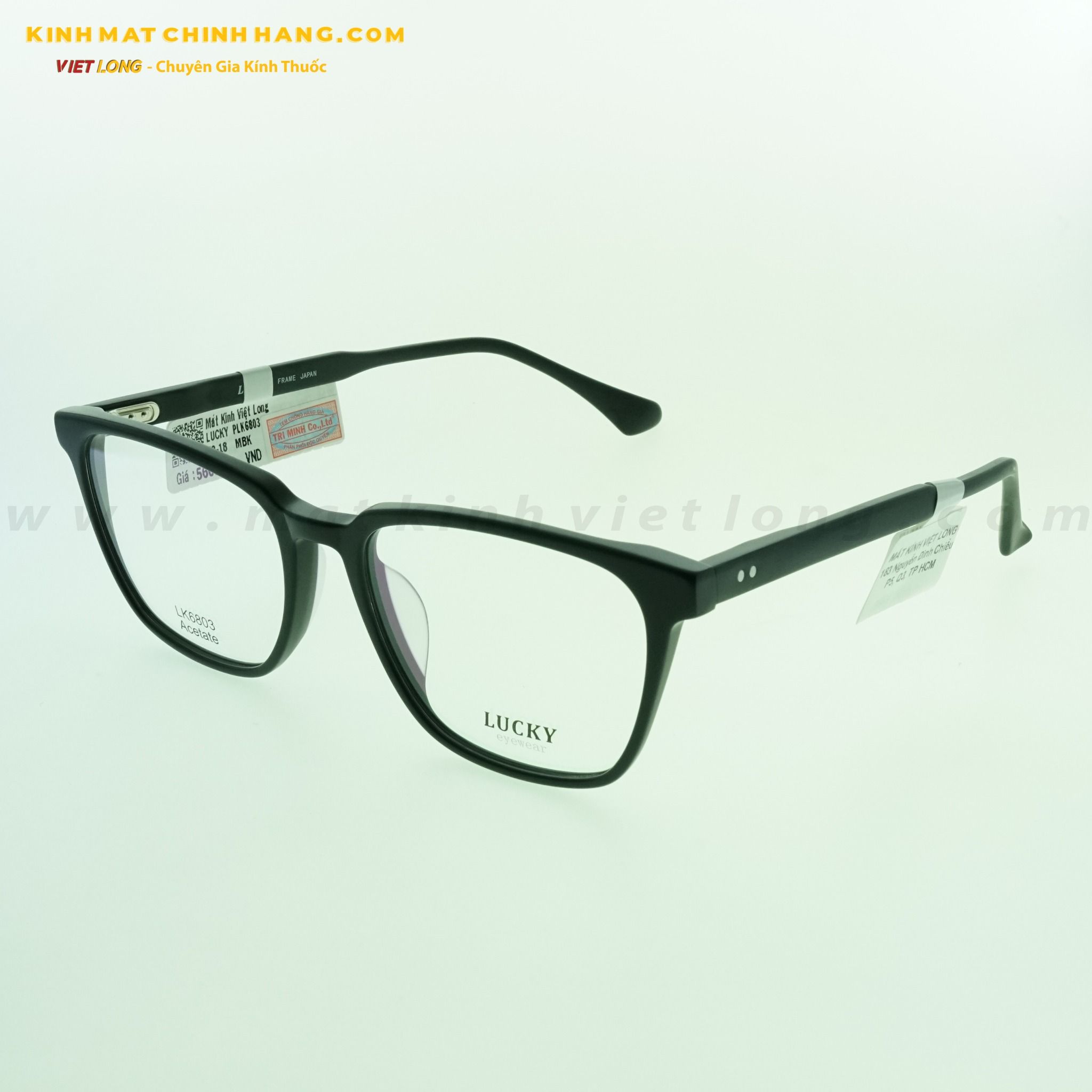 GỌNG KÍNH LUCKY LK6803-MBK 53-18