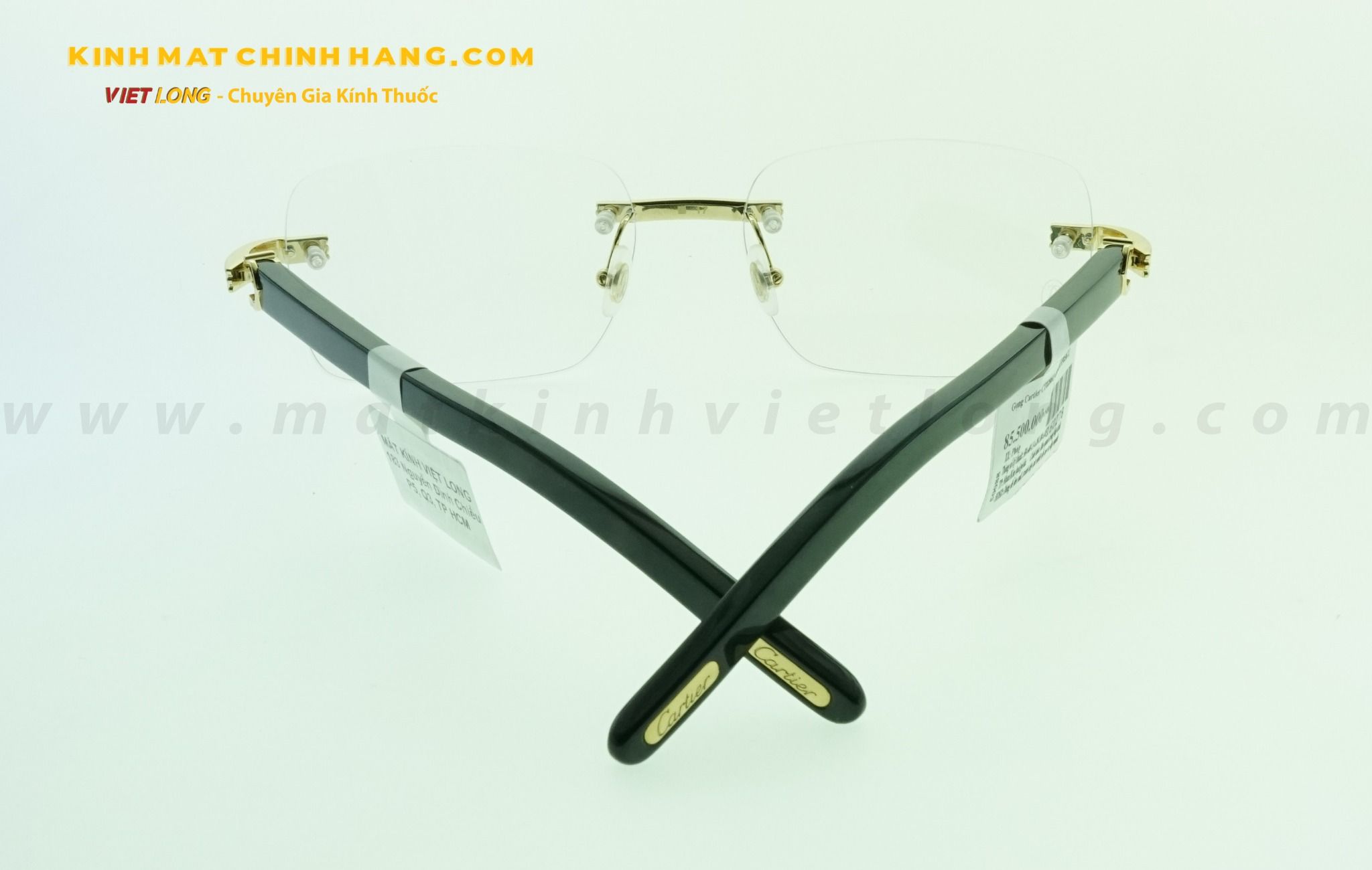  GỌNG KÍNH CARTIER CT0286O-001 56-17 