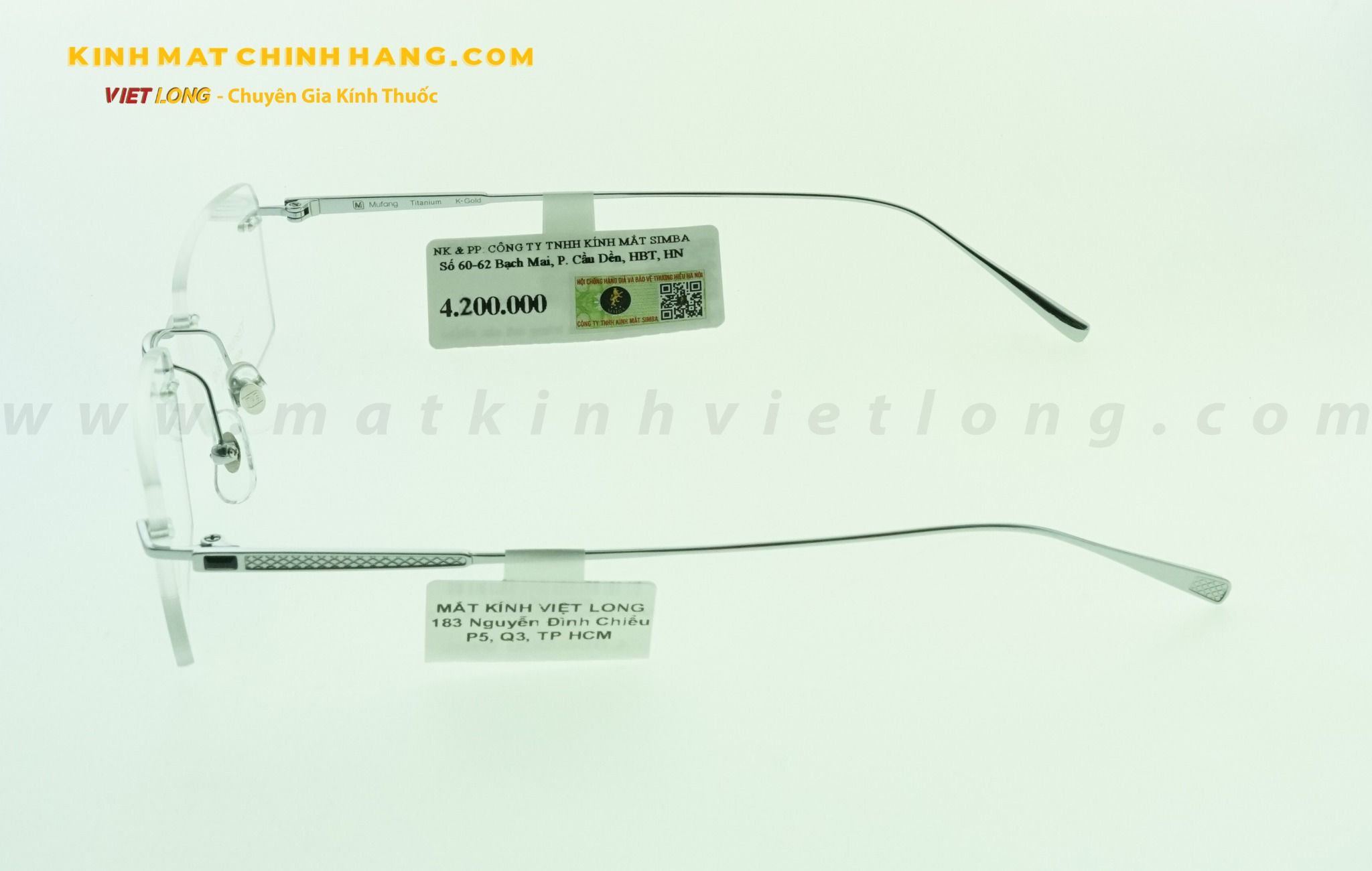 GỌNG KÍNH MUFANG M9081-C2 55-18