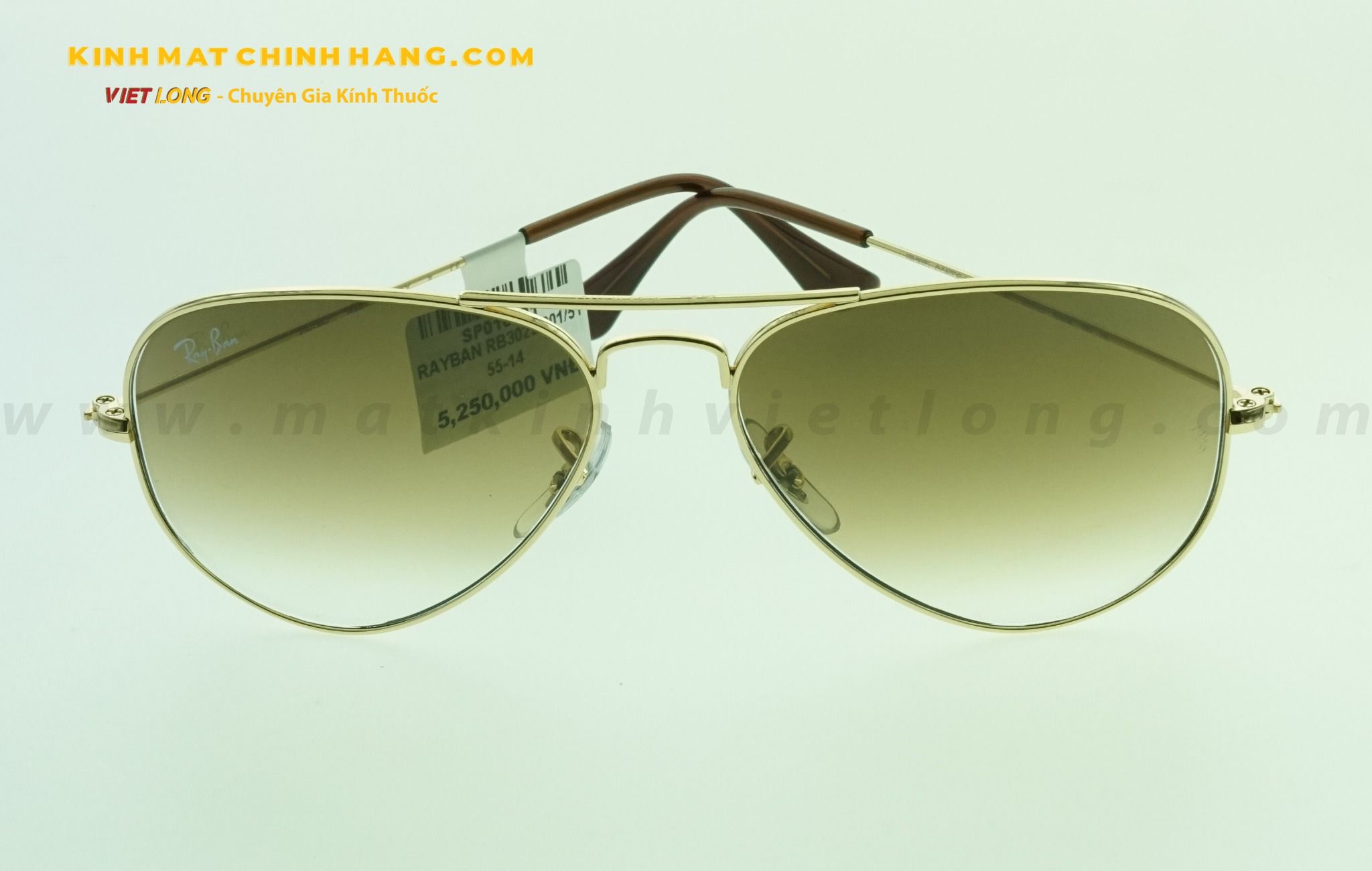  KÍNH MÁT RAYBAN RB3025-001/51 55-14 