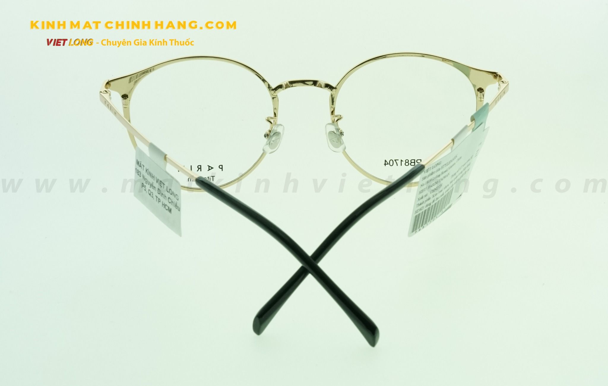 GỌNG KÍNH PARIM PB81704-B1 50-20