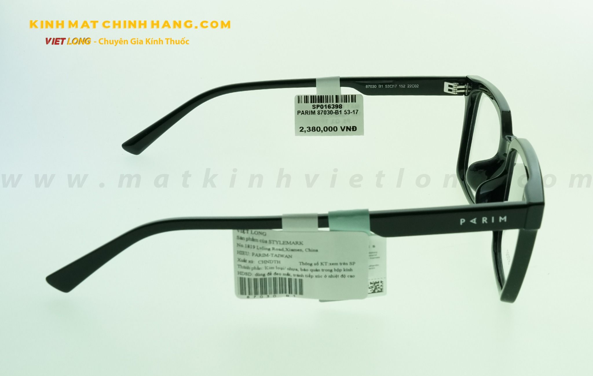 GỌNG KÍNH PARIM 87030-B1 53-17