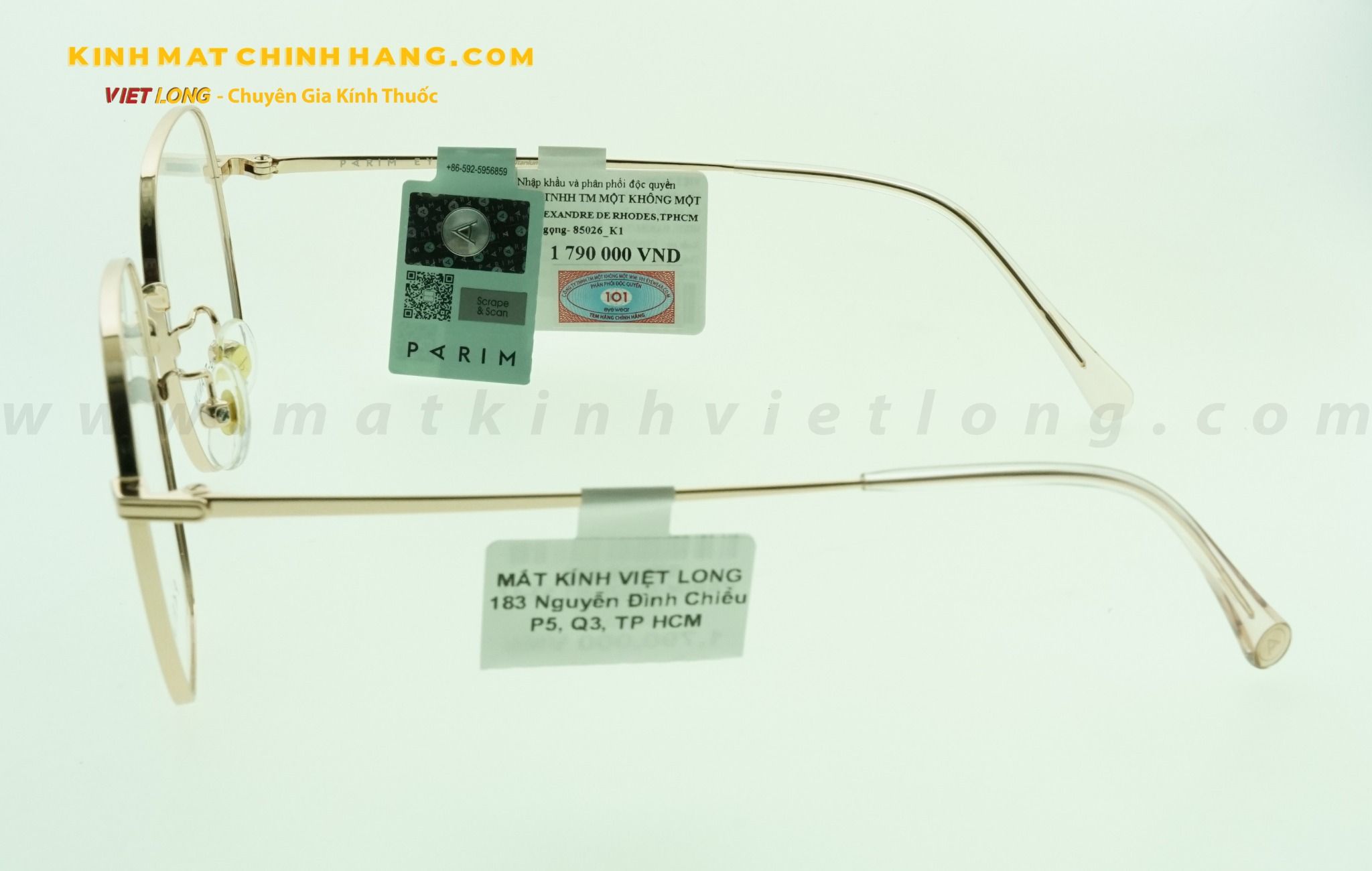  GỌNG KÍNH PARIM 85026-K1 53-17 