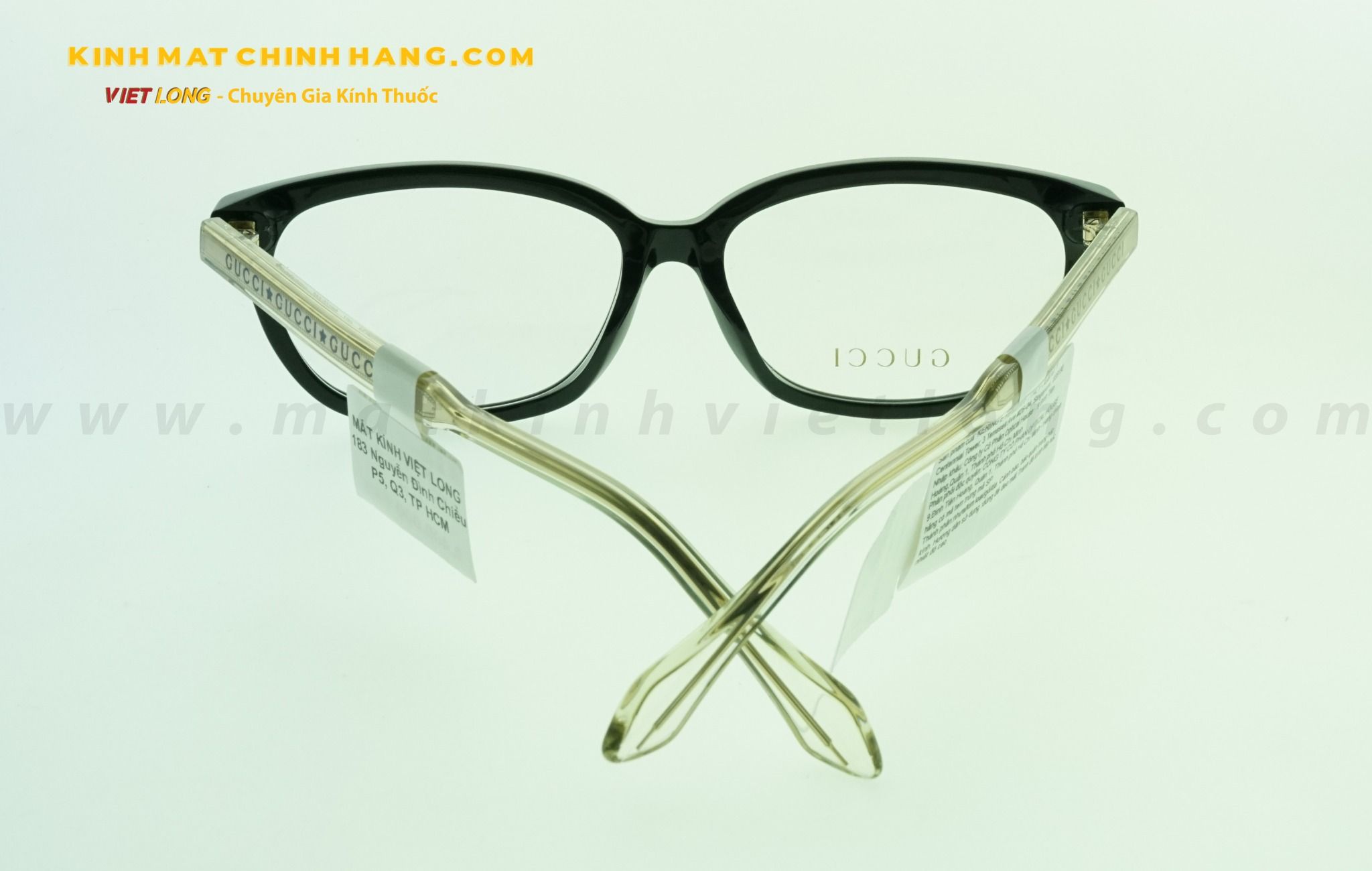  GỌNG KÍNH GUCCI GG0568OA-001 55-15 