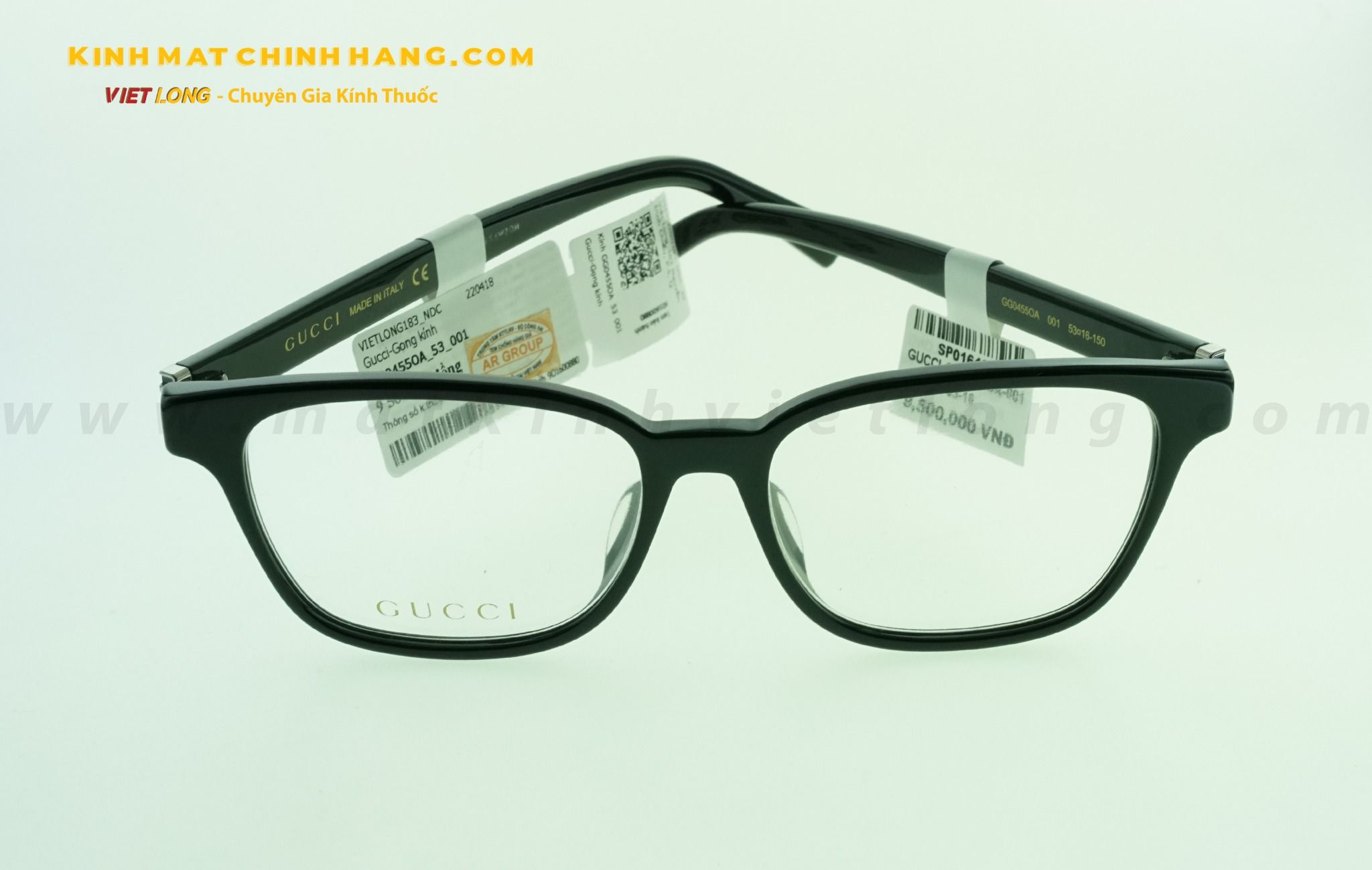 GỌNG KÍNH GUCCI GG0455OA-001 53-16