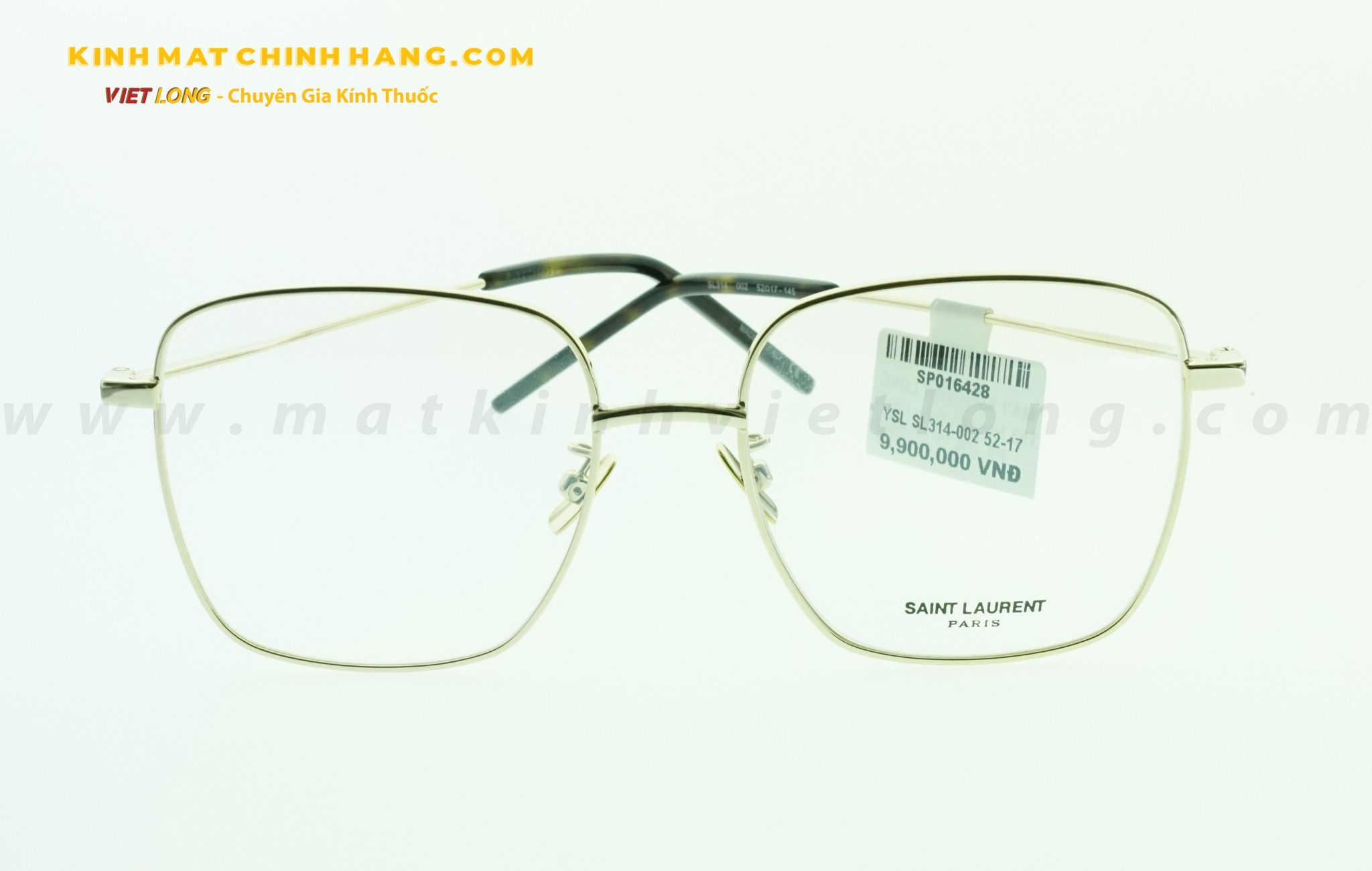 GỌNG KÍNH YSL SL314-002 52-17