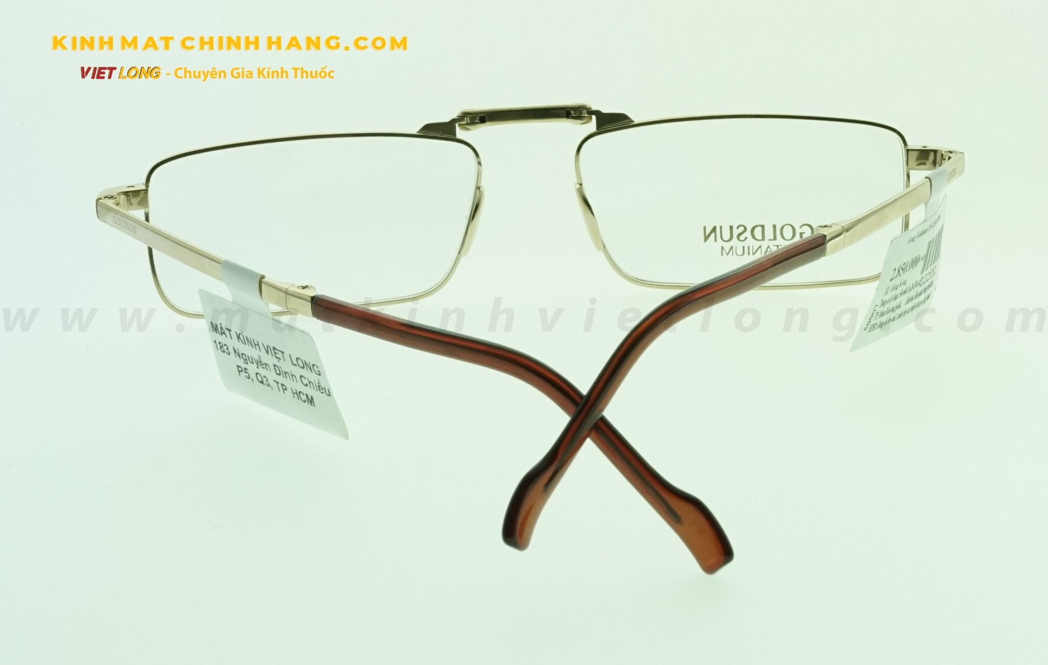  GỌNG KÍNH GOLDSUN GS1516-FO10 53-19 