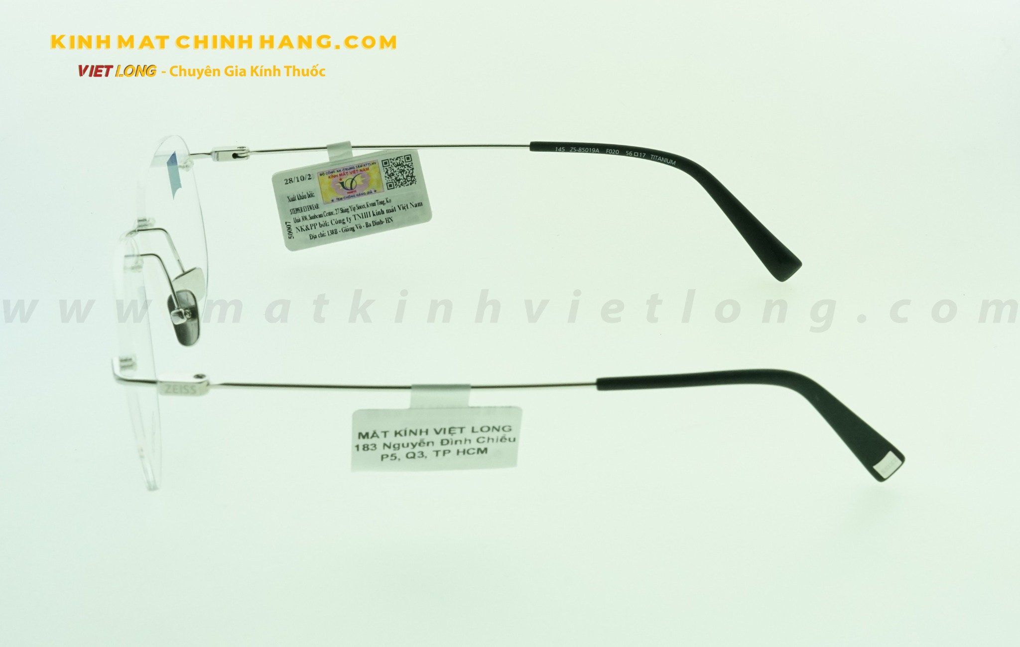 GỌNG KÍNH ZEISS ZS85019A-F020 56-17