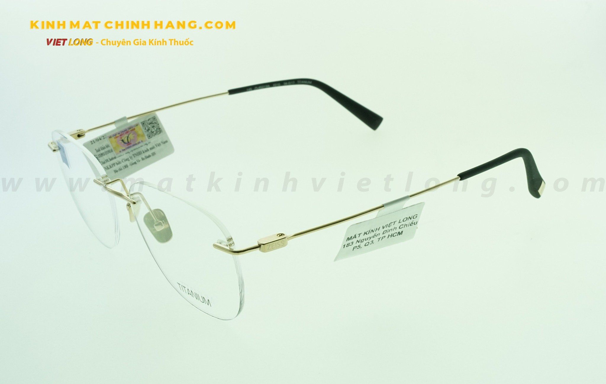  GỌNG KÍNH ZEISS ZS85019A-F010 56-17 