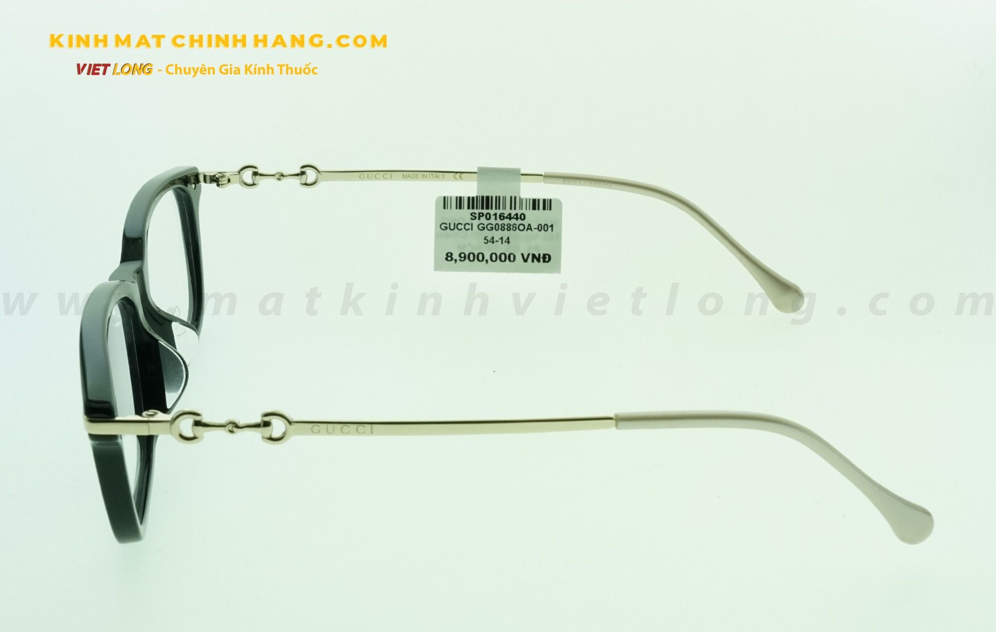 GỌNG KÍNH GUCCI GG0886OA-001 54-14