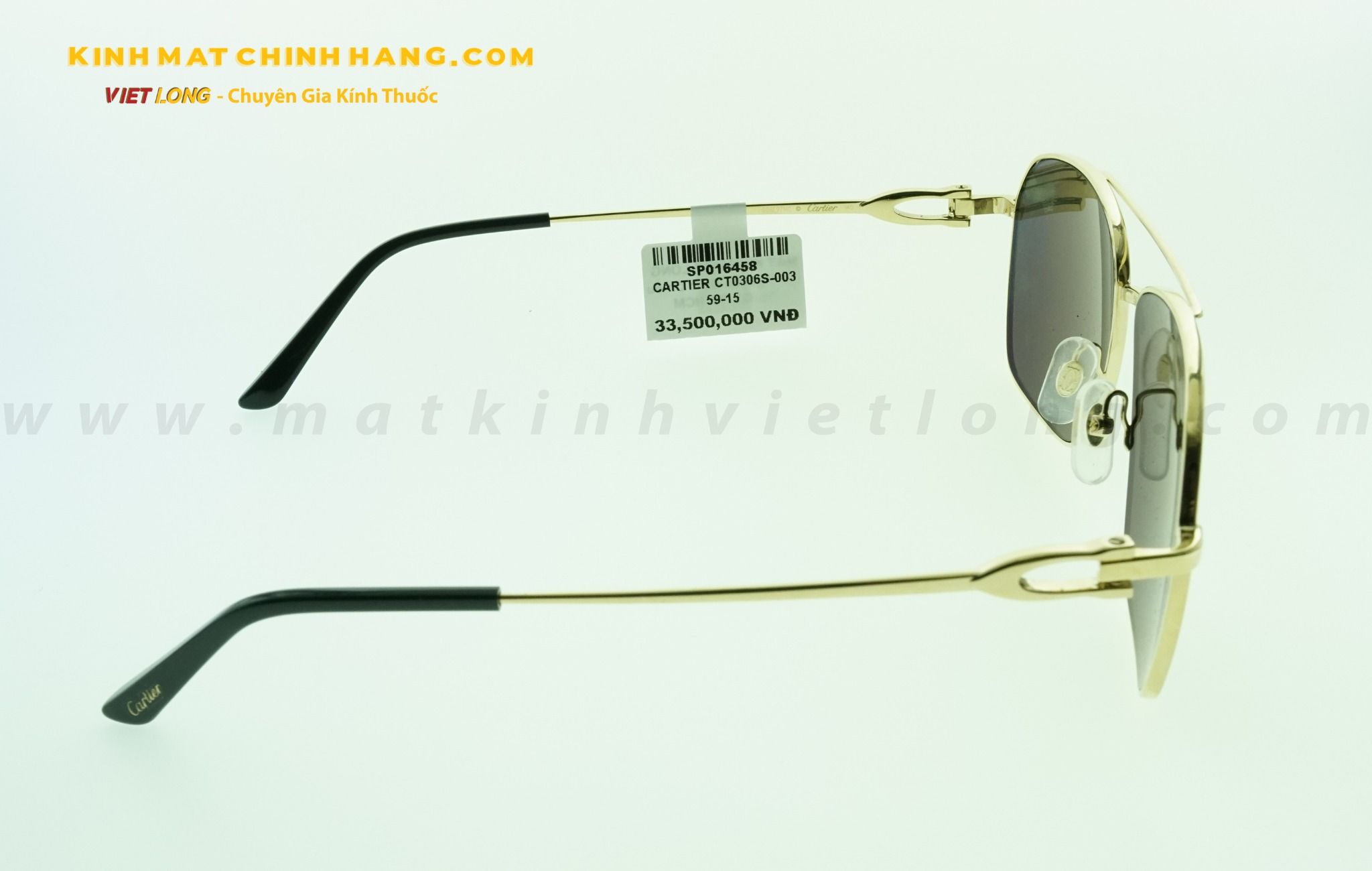 KÍNH MÁT CARTIER CT0306S-003 59-15