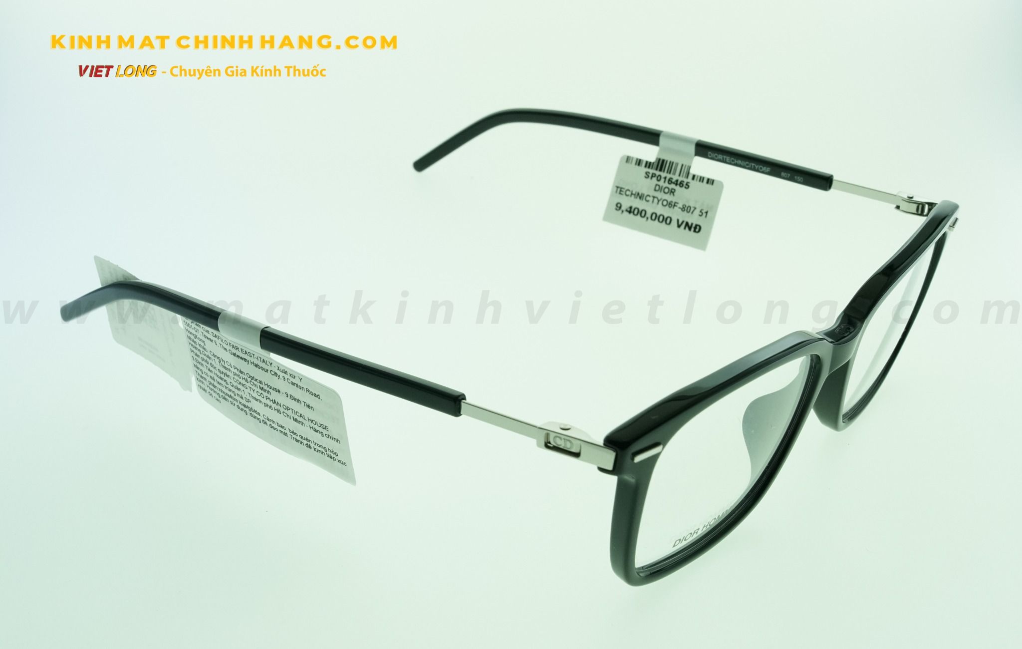 GỌNG KÍNH DIOR TECHNICTYO6F-807 51