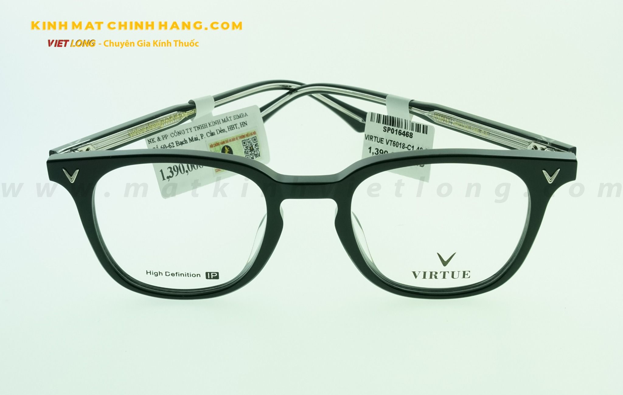 GỌNG KÍNH VIRTUE VT6018-C1 49-22