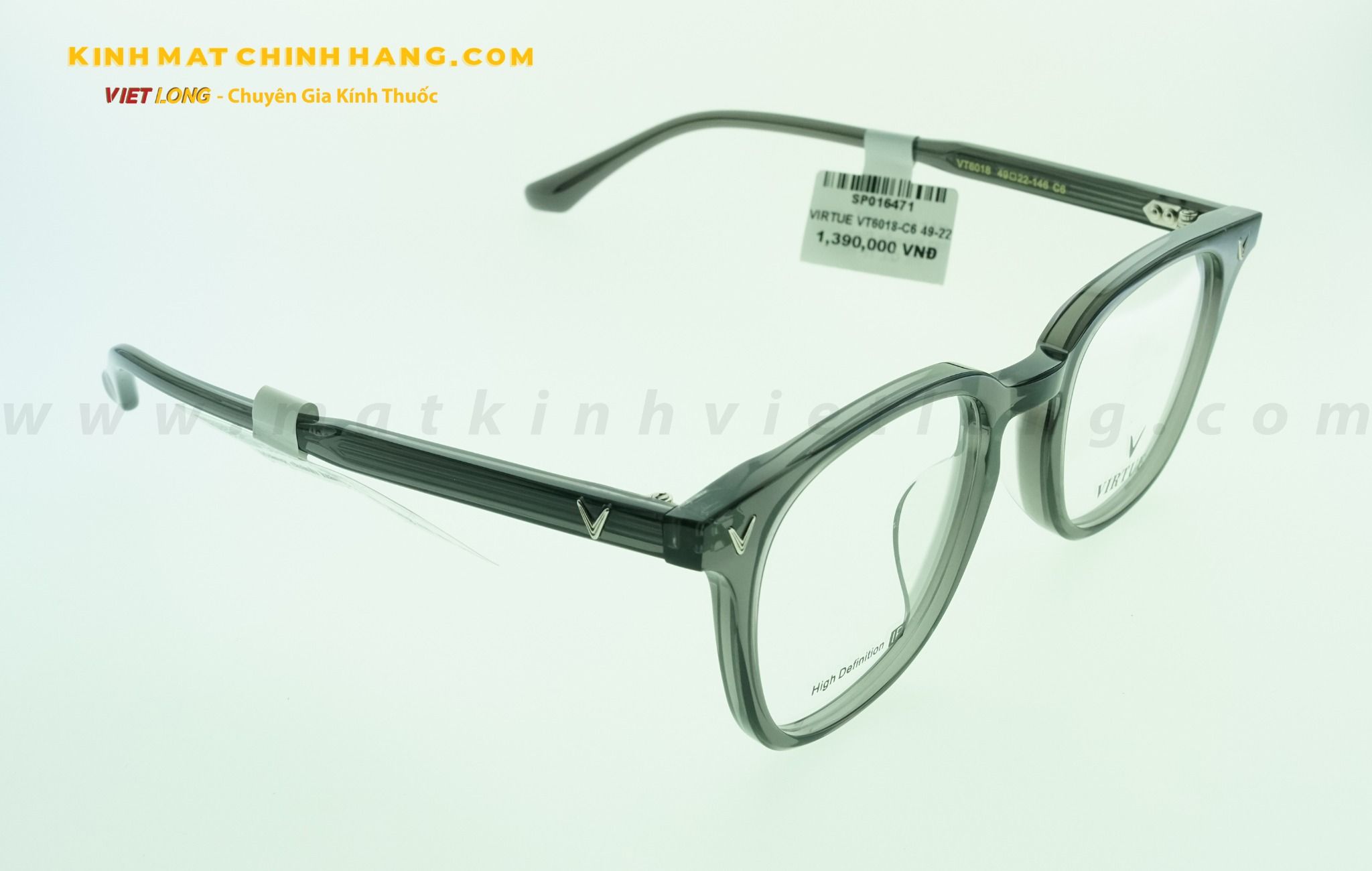 GỌNG KÍNH VIRTUE VT6018-C6 49-22