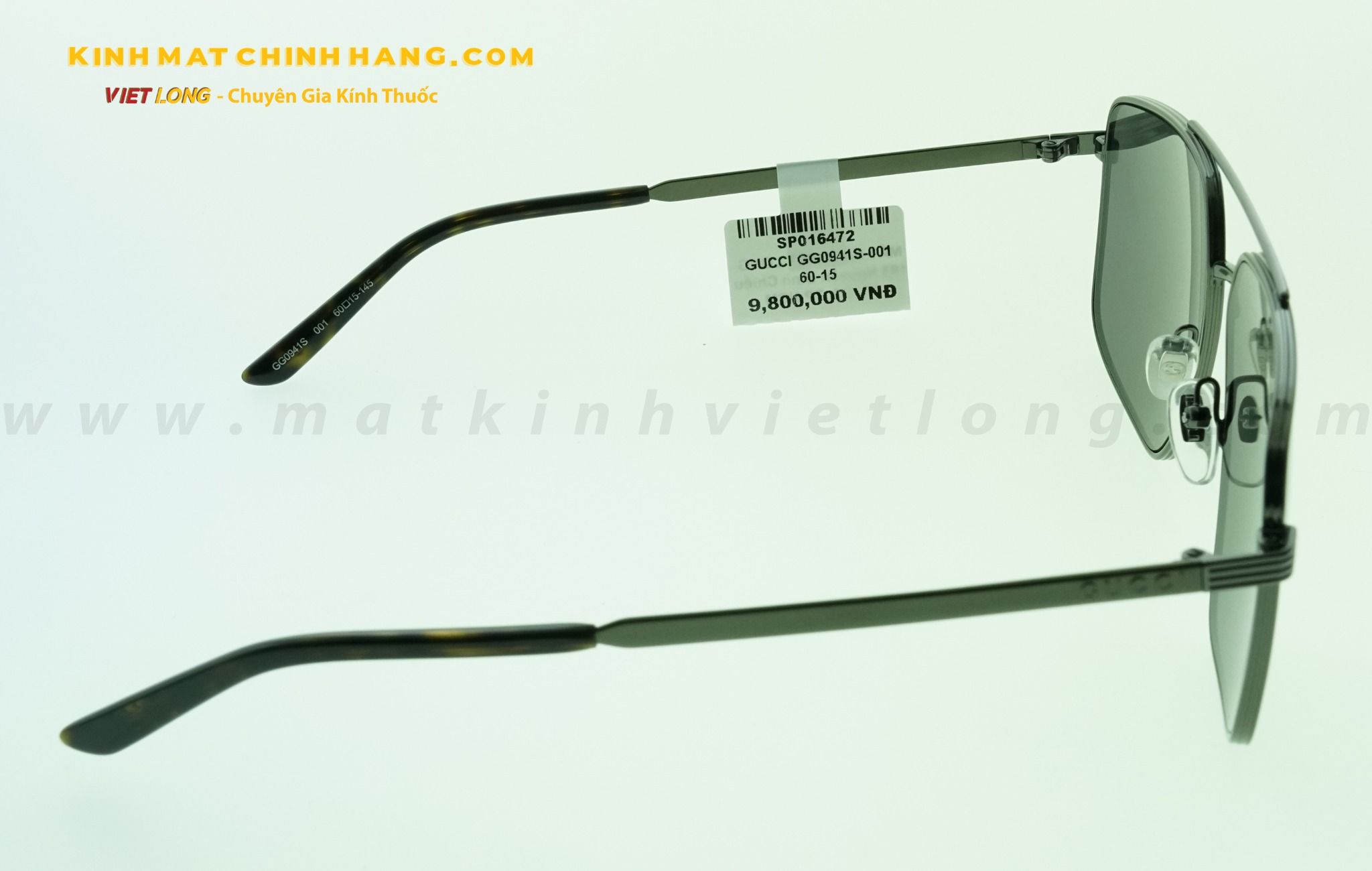 KÍNH MÁT GUCCI GG0941S-001 60-15