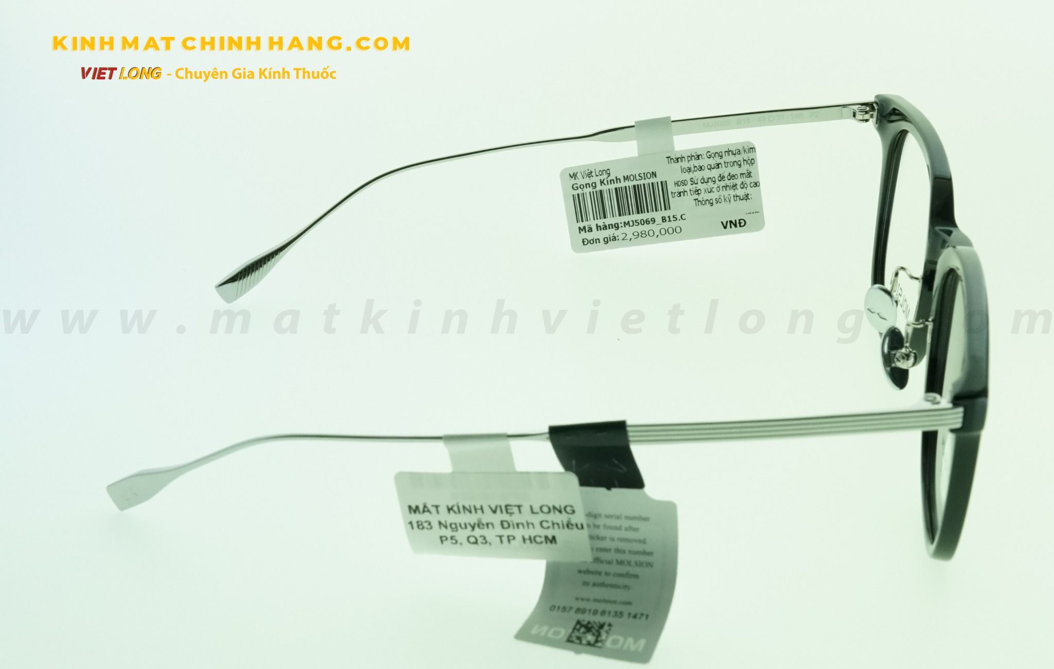 GỌNG KÍNH MOLSION MJ5069-B15 49-21