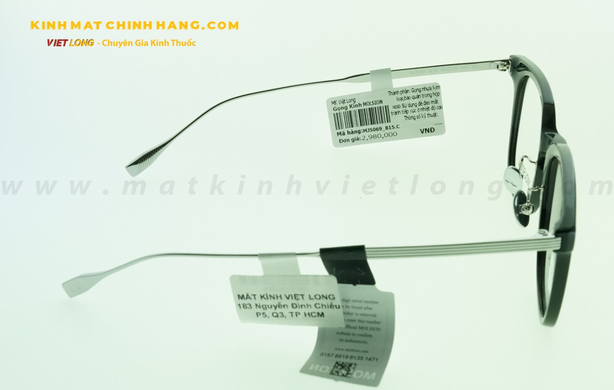  GỌNG KÍNH MOLSION MJ5069-B15 49-21 