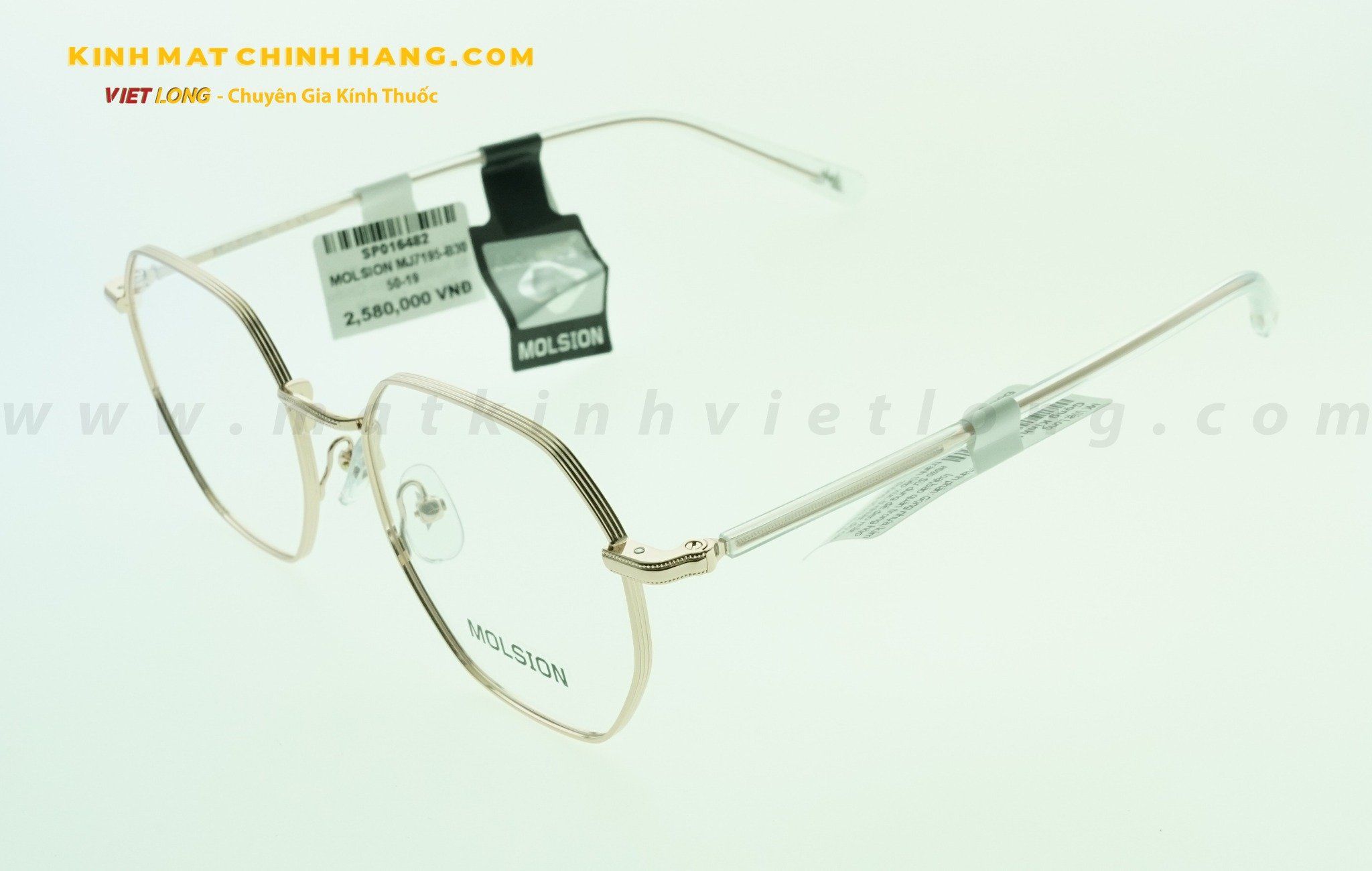 GỌNG KÍNH MOLSION MJ7195-B30 50-19