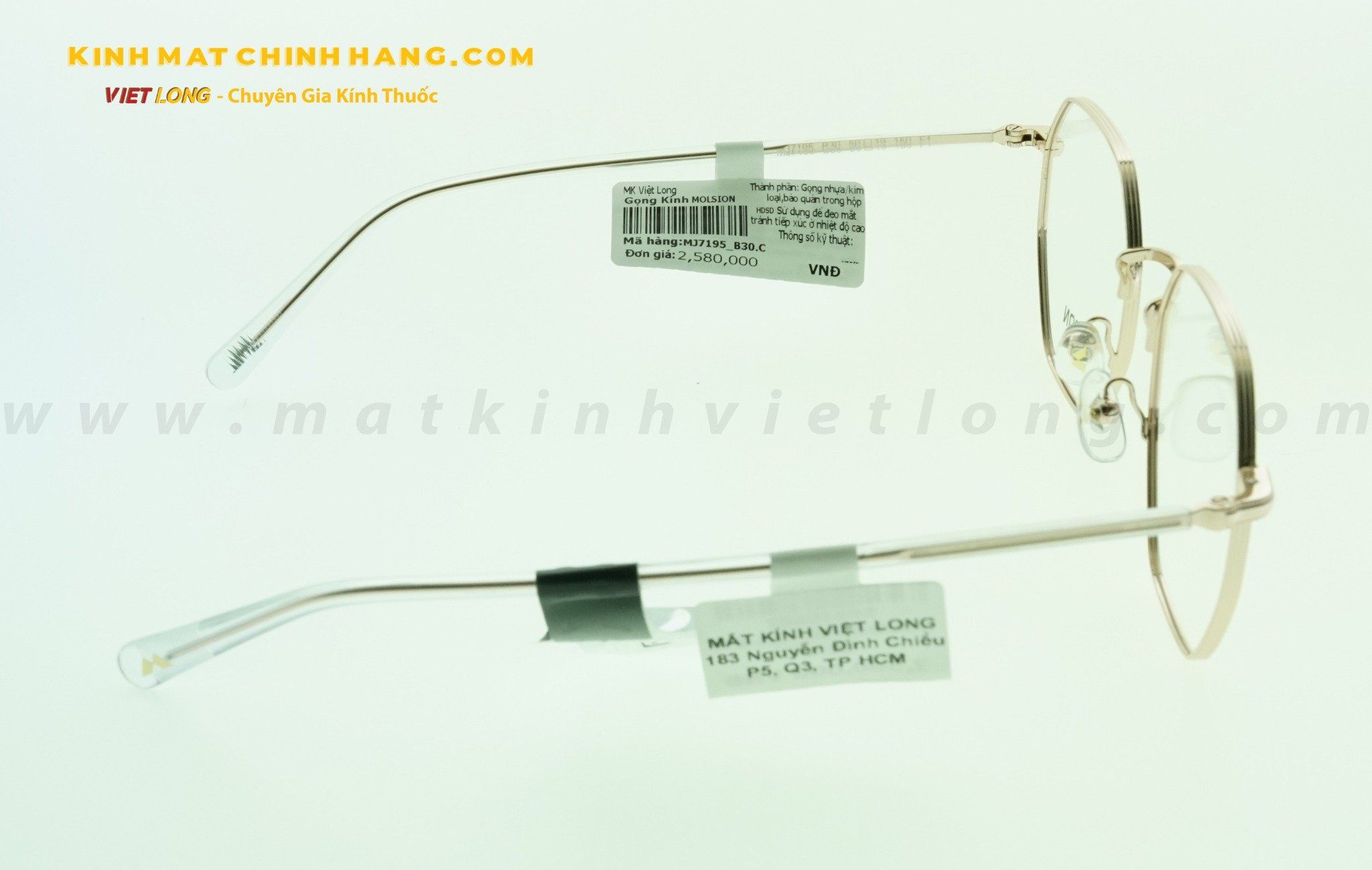 GỌNG KÍNH MOLSION MJ7195-B30 50-19