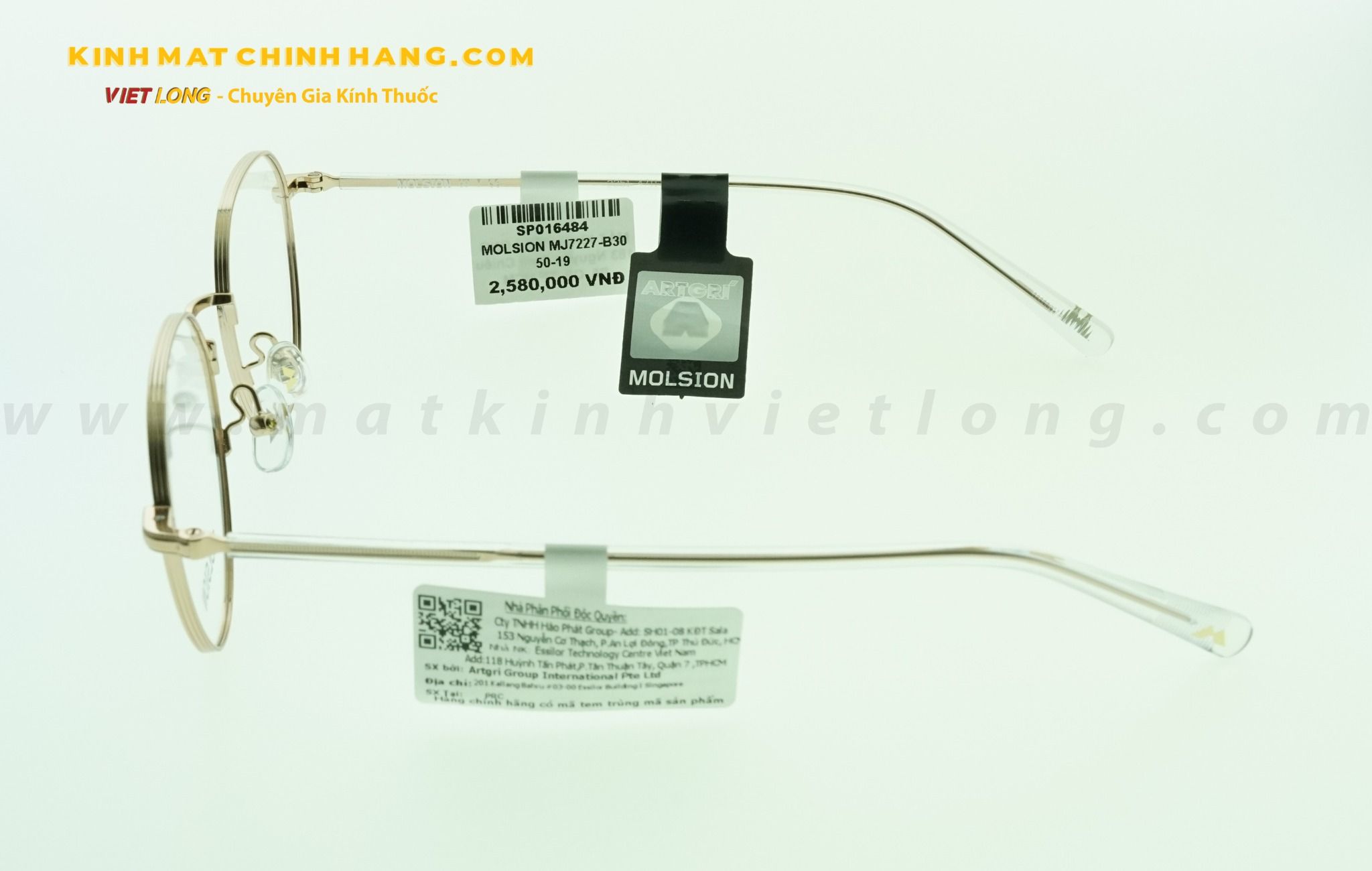 GỌNG KÍNH MOLSION MJ7227-B30 50-19