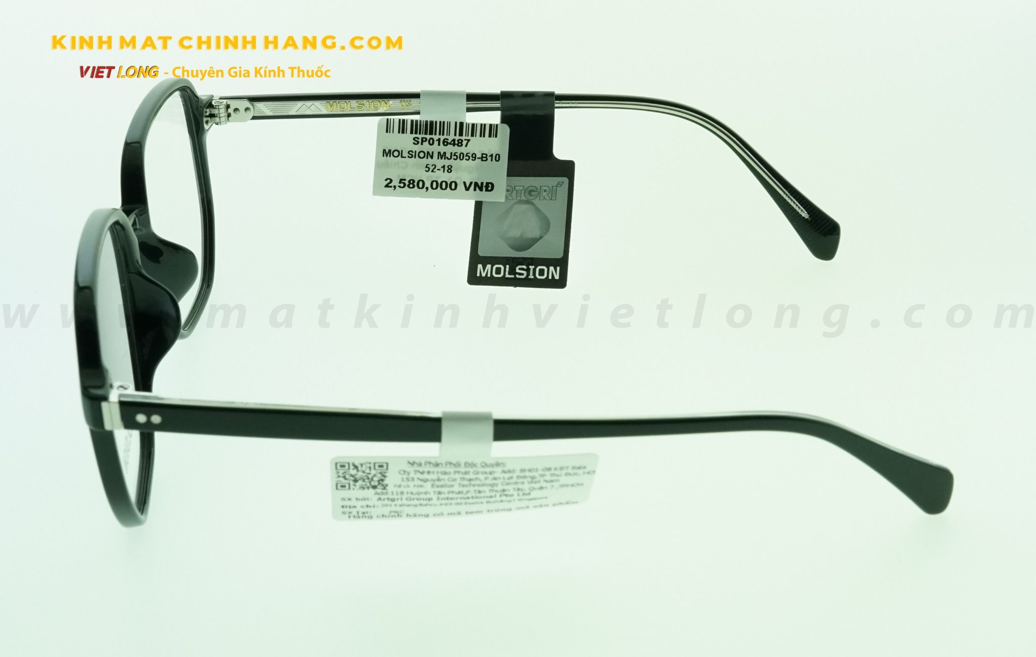 GỌNG KÍNH MOLSION MJ5059-B10 52-18