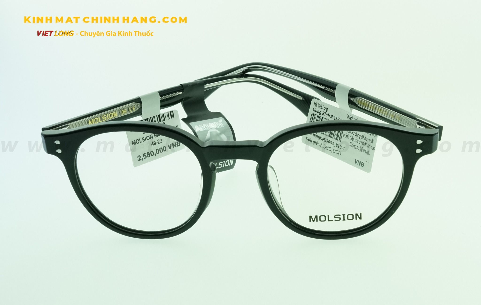 GỌNG KÍNH MOLSION MJ3053-B10 49-22