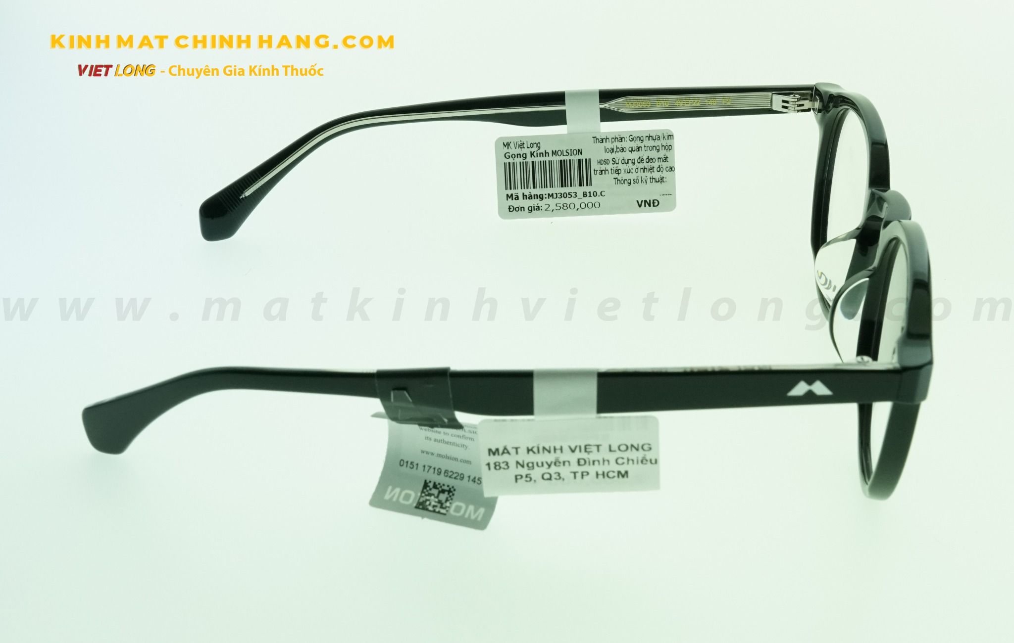 GỌNG KÍNH MOLSION MJ3053-B10 49-22